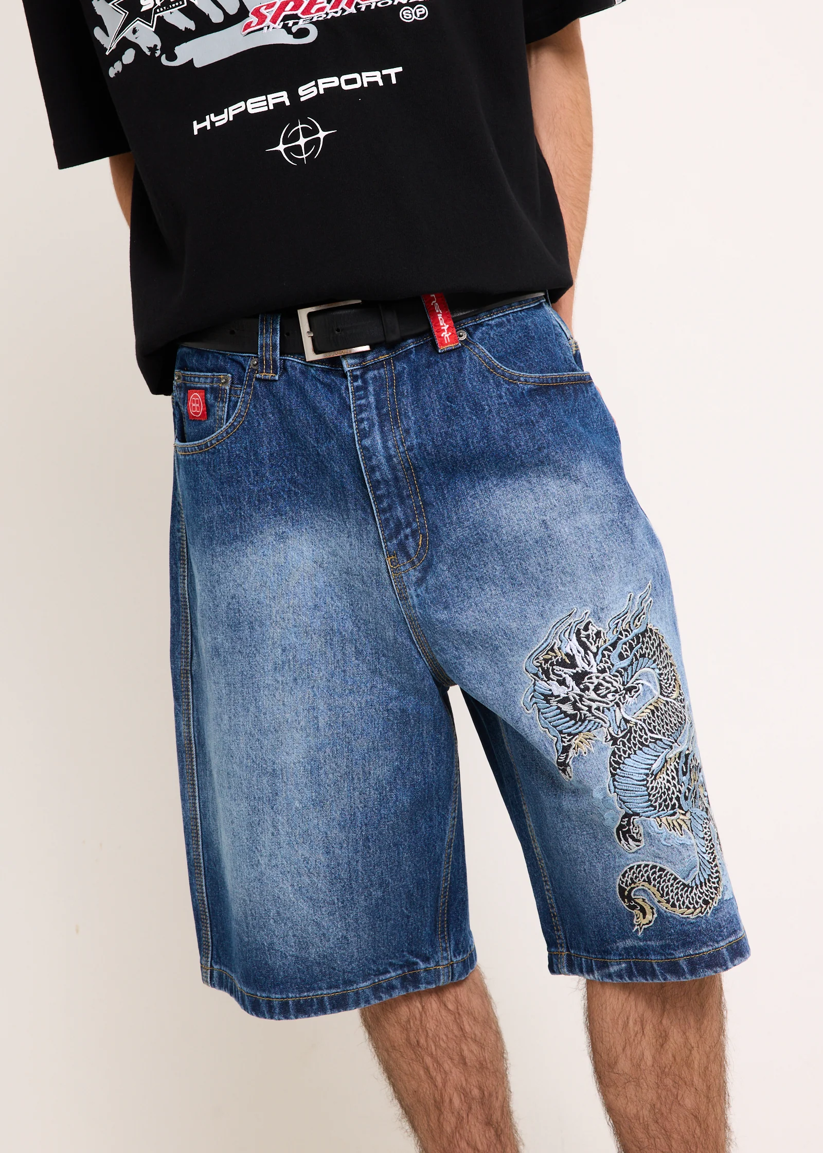 Mortal Jort Y2K Fade Shorts - Image 2