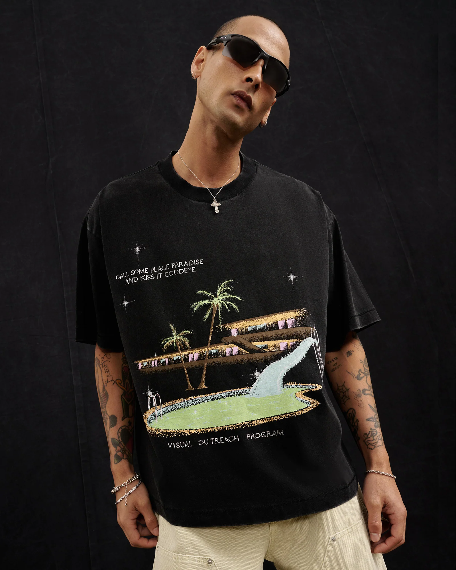 Motel Swimming Pool T-Shirt - Image 4