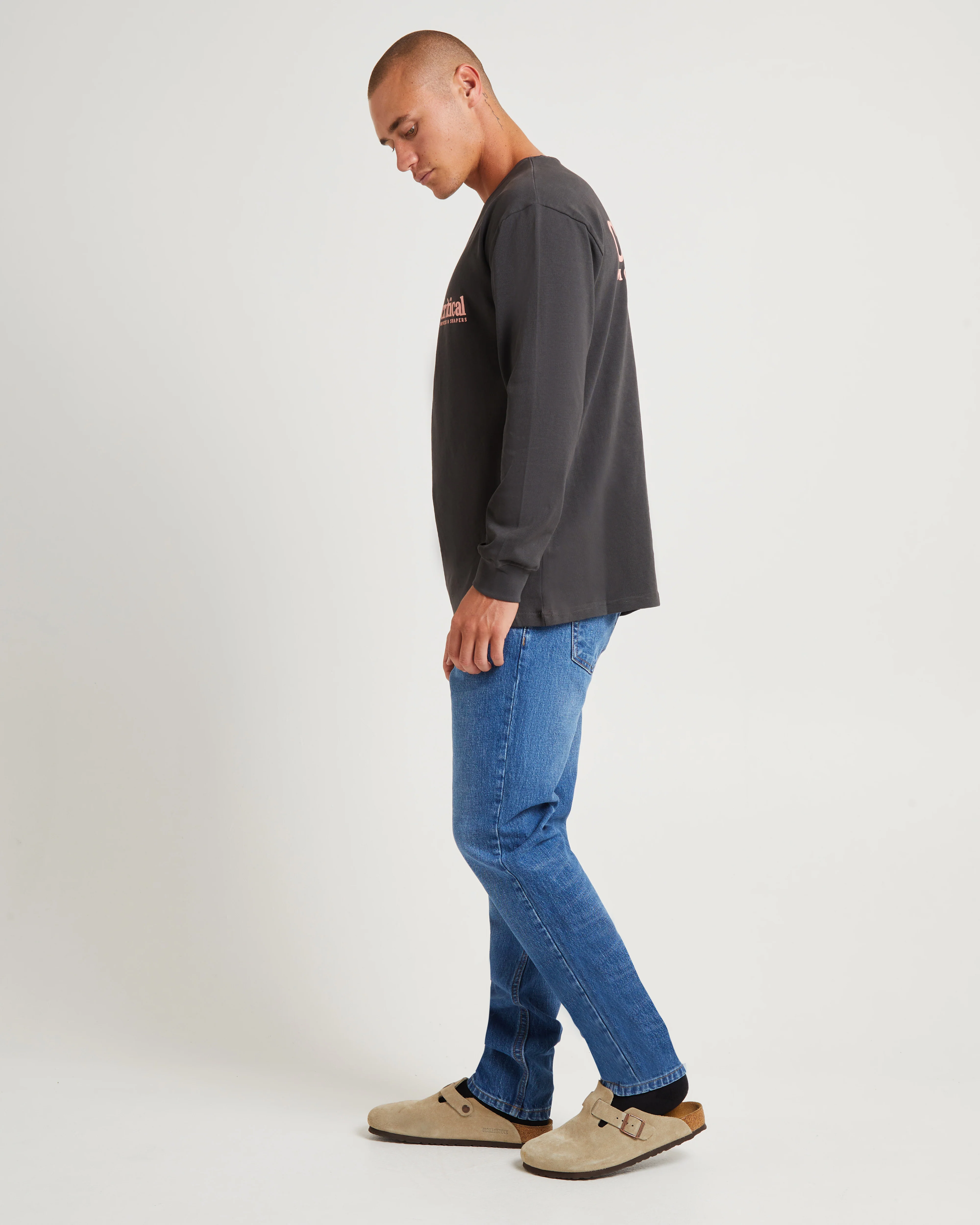 Movers Long Sleeve T-Shirt Phantom Black - Image 4