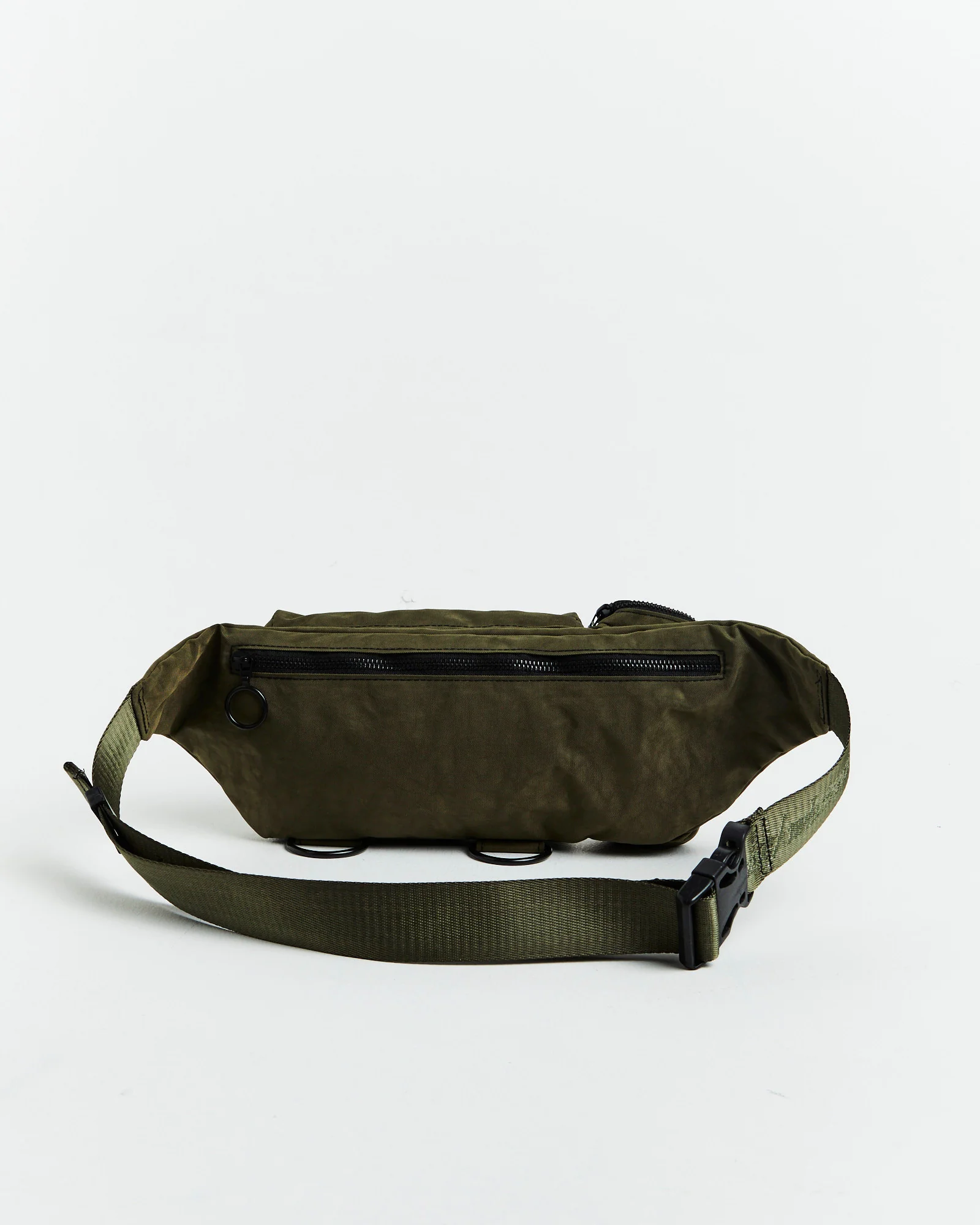 Multi Pocket Pouch Bum Bag in Green - Image 3