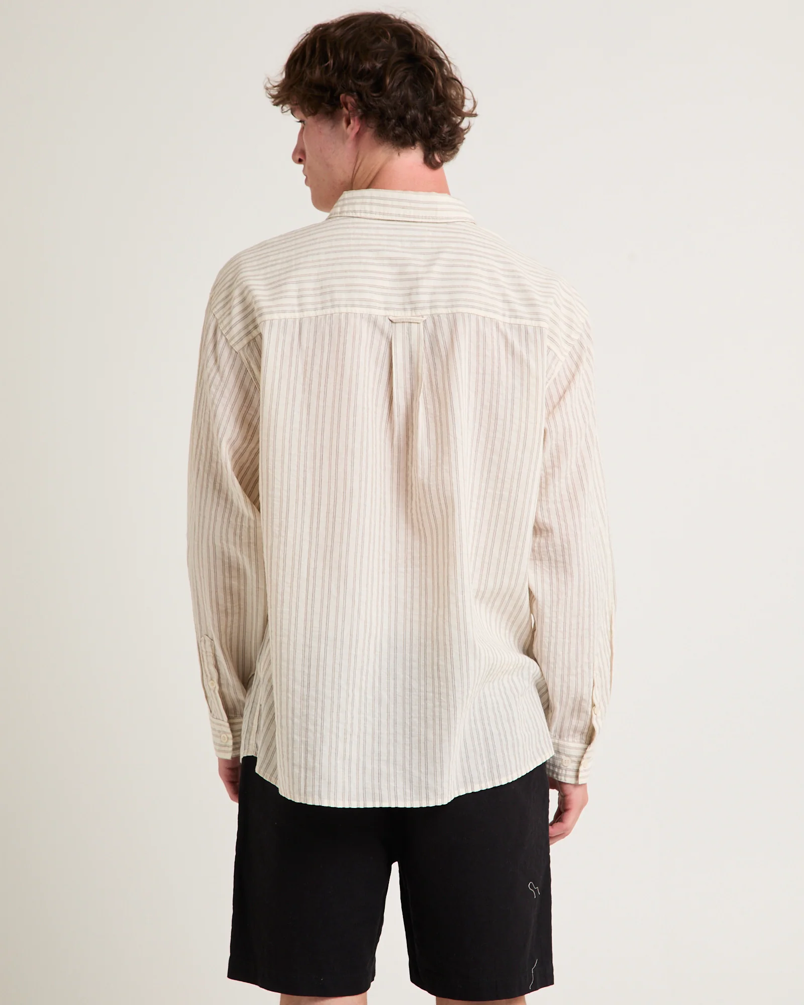 Murphy Stripe Long Sleeve Shirt - Image 2