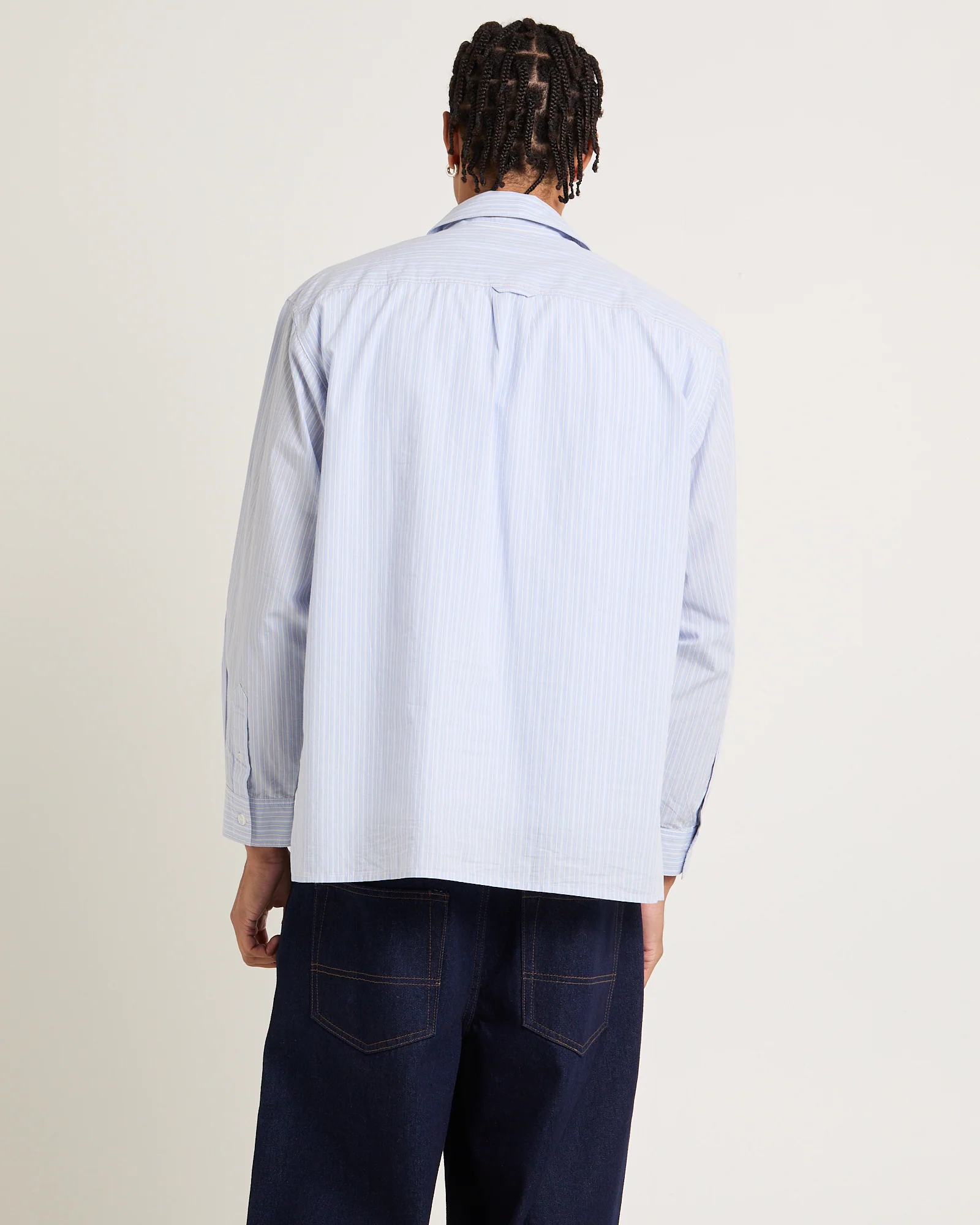 Murphy Stripe Poplin Long Sleeve Shirt - Image 2