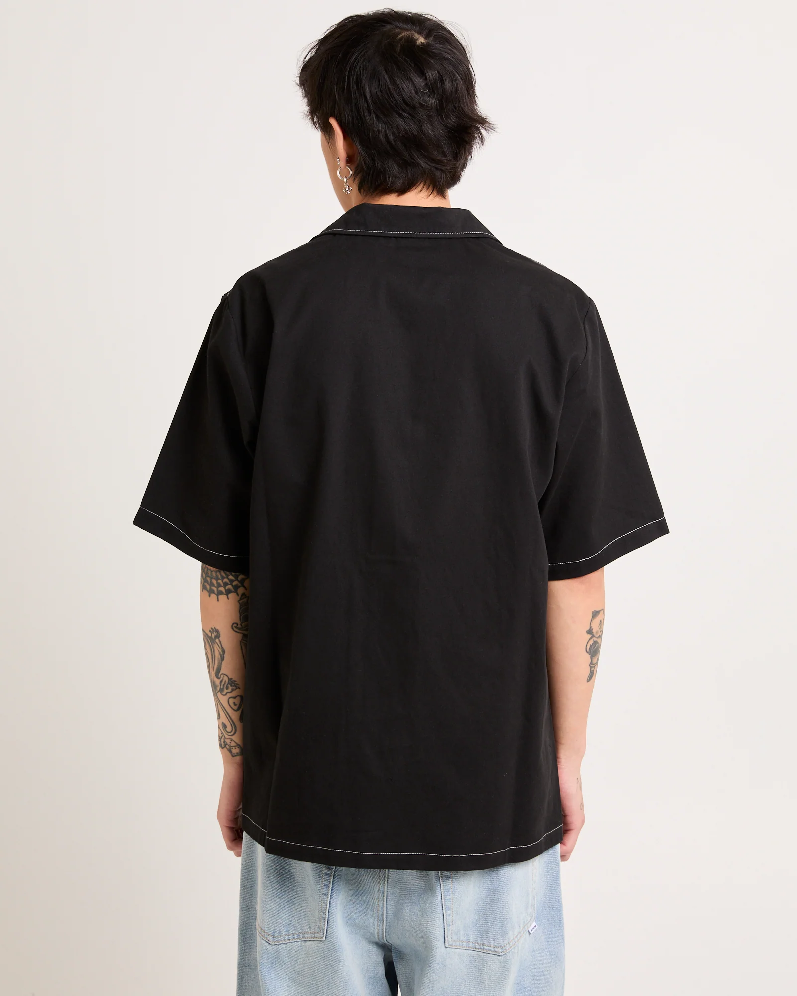 Mustang Contrast Short Sleeve Shirt - Image 2