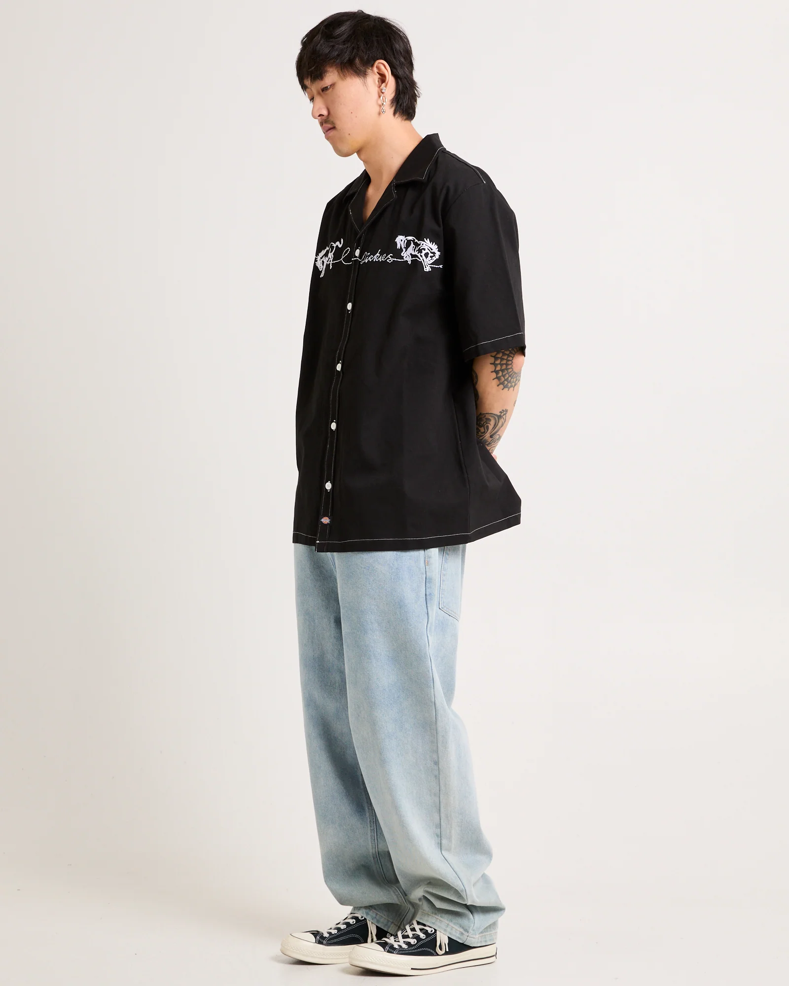 Mustang Contrast Short Sleeve Shirt - Image 4