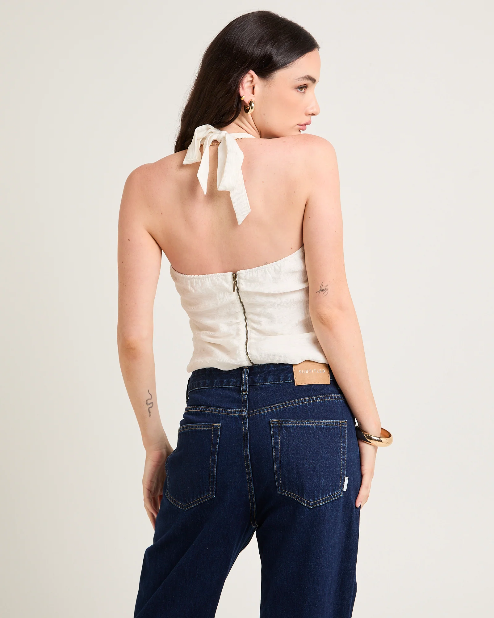 Myrel Gathered Halter - Image 2