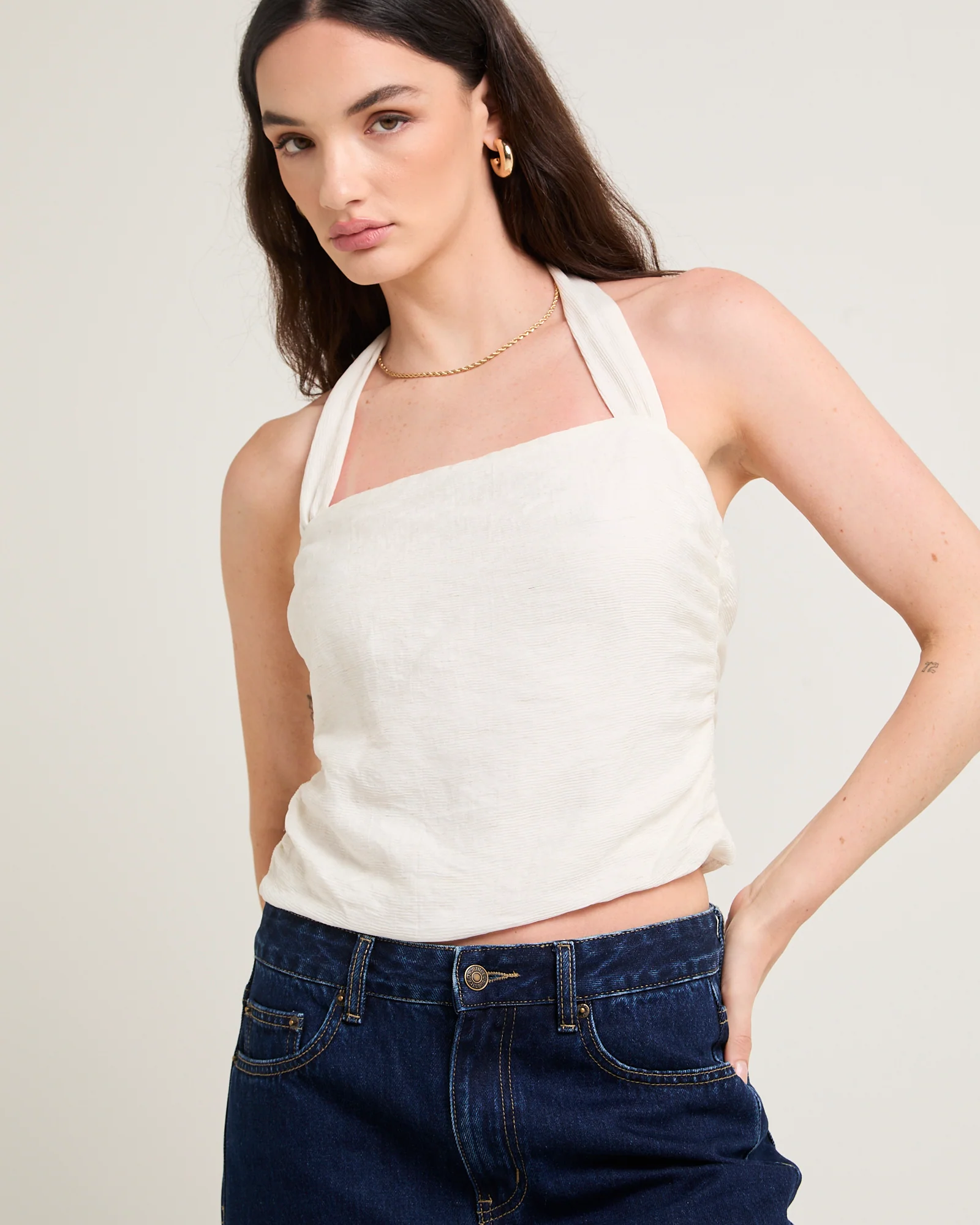 Myrel Gathered Halter - Image 5