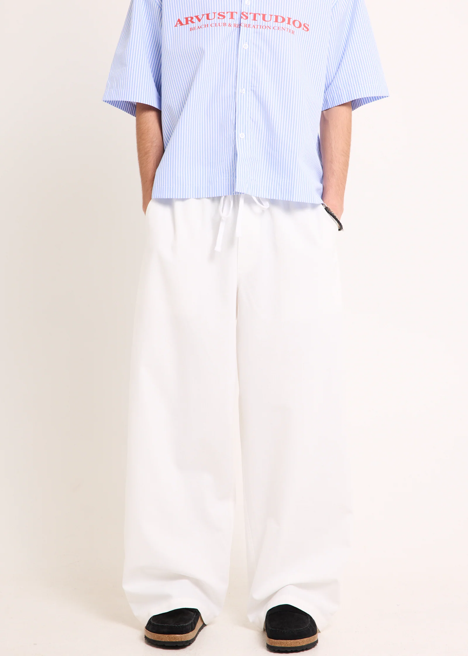 Naples Baggy Linen Pant - Image 2