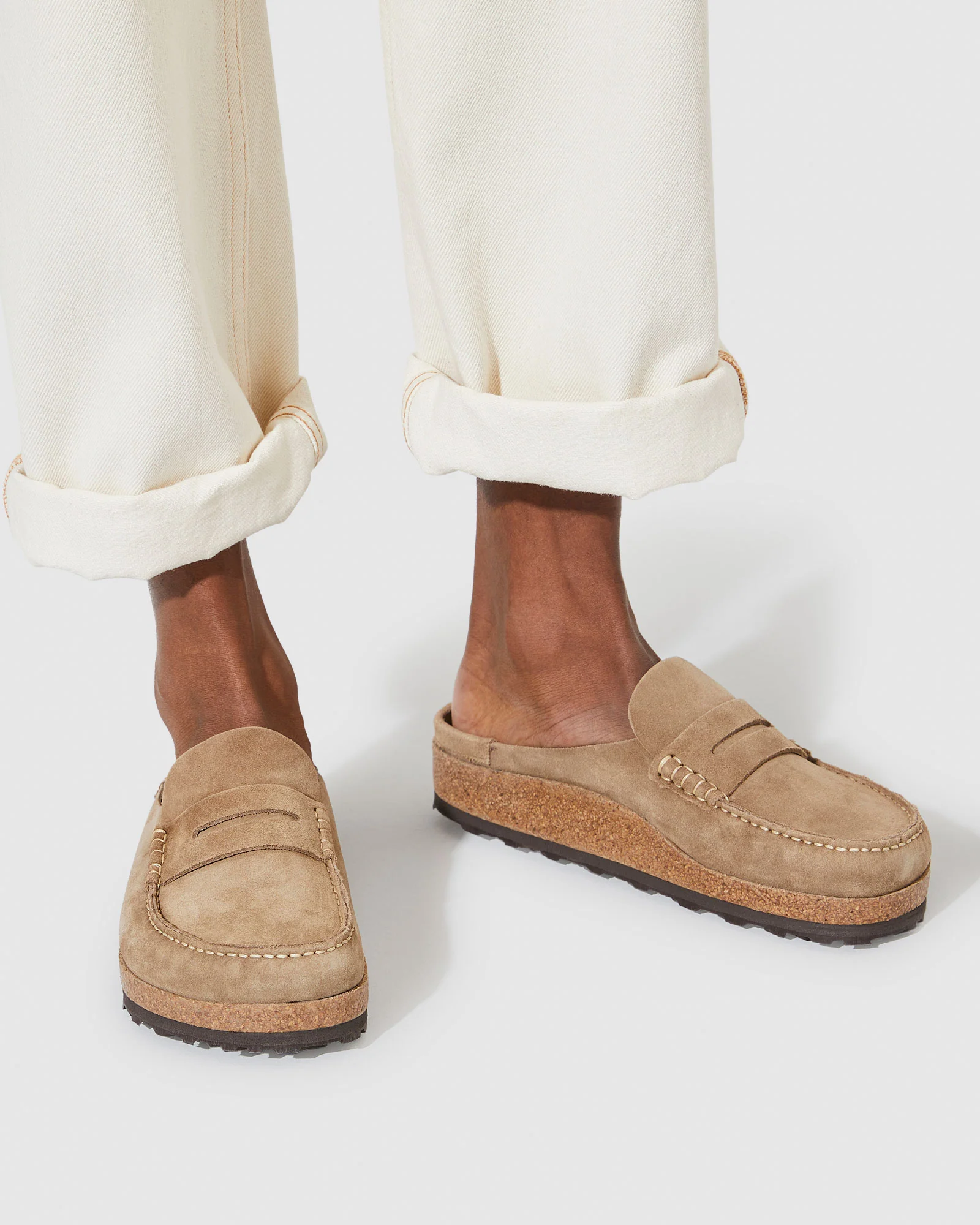 Naples Suede Leather Sandals - Image 7