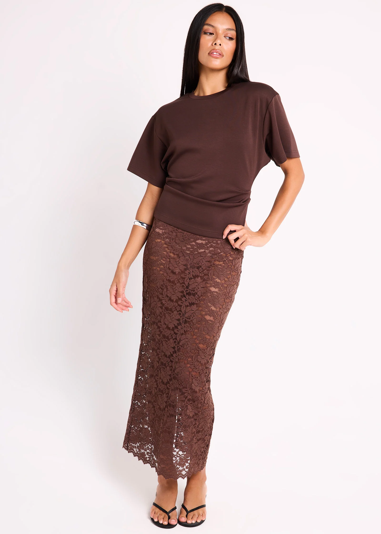 Natalie Lace Maxi Skirt