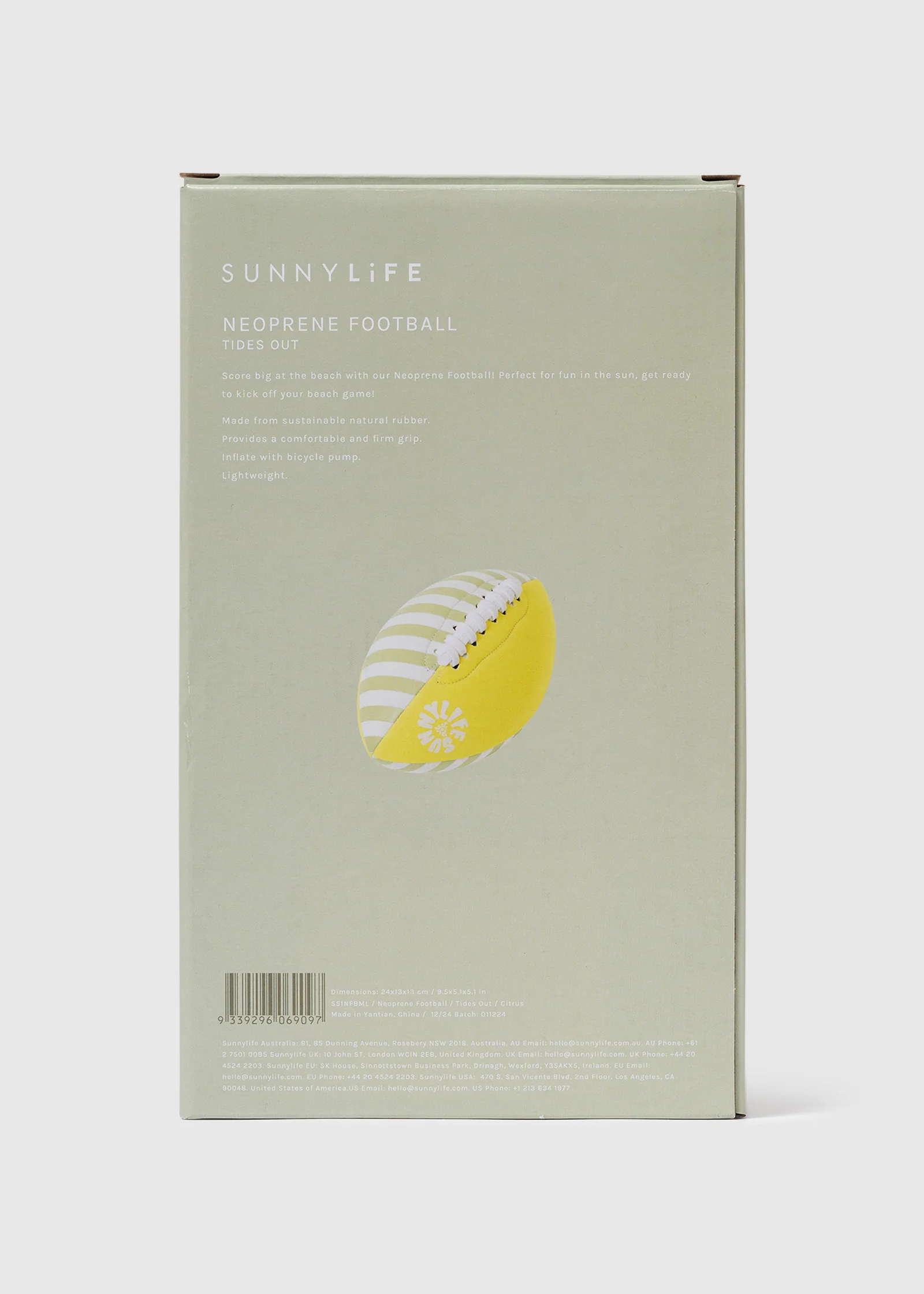 Neoprene Football  Tides Out - Image 2