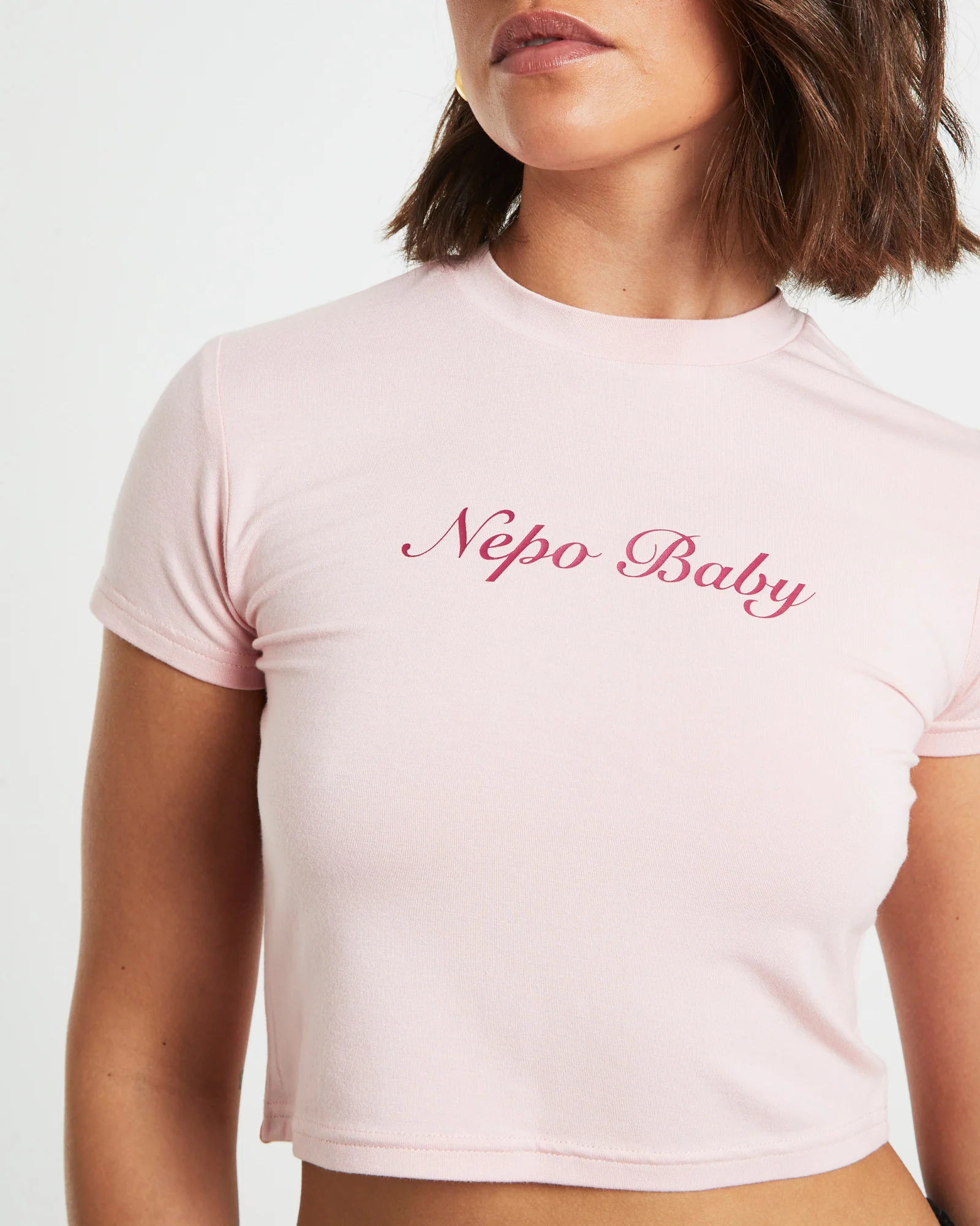 Nepo Baby Tee in Pink - Image 6