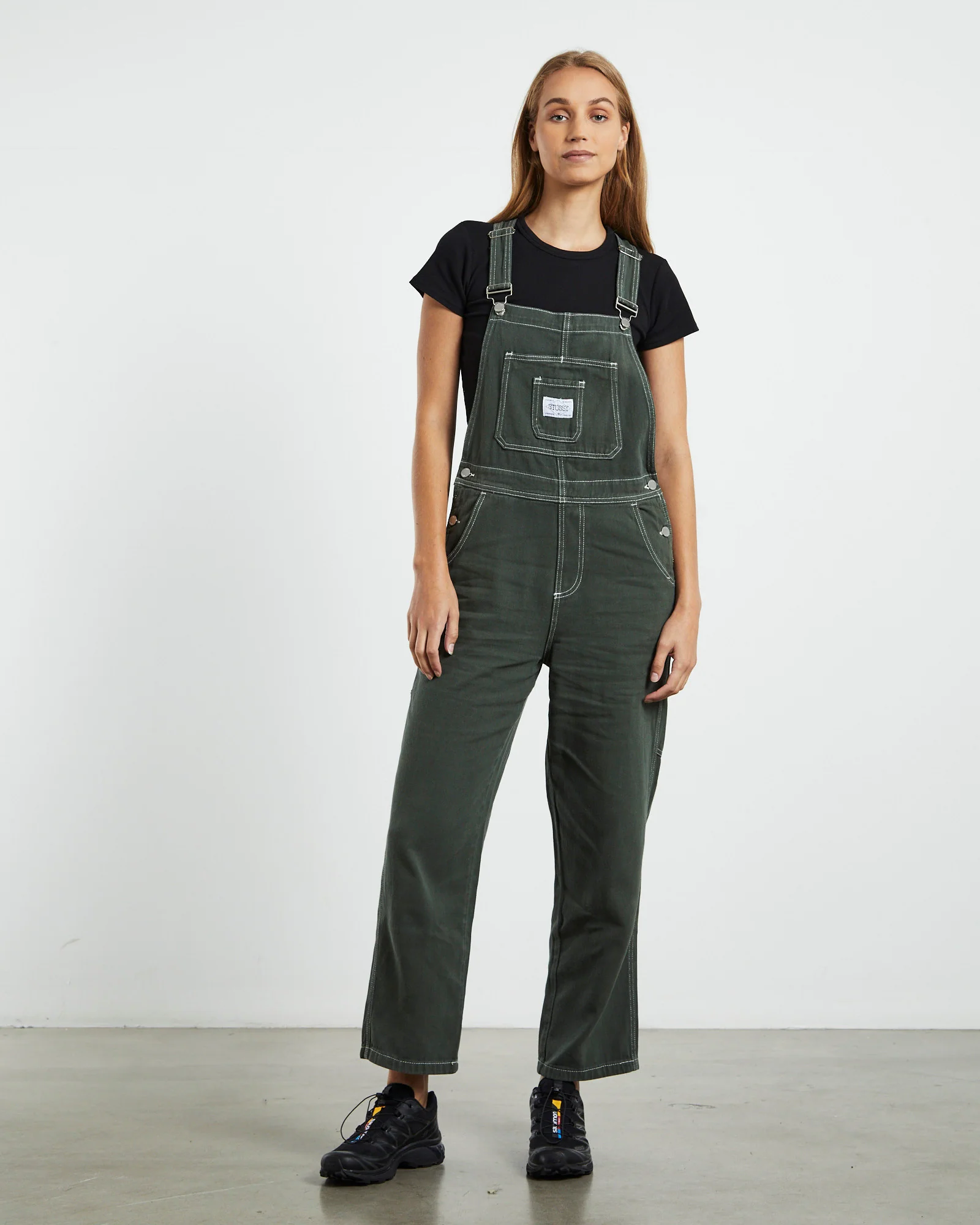 Nevada Denim Overalls Fern Green - Image 3