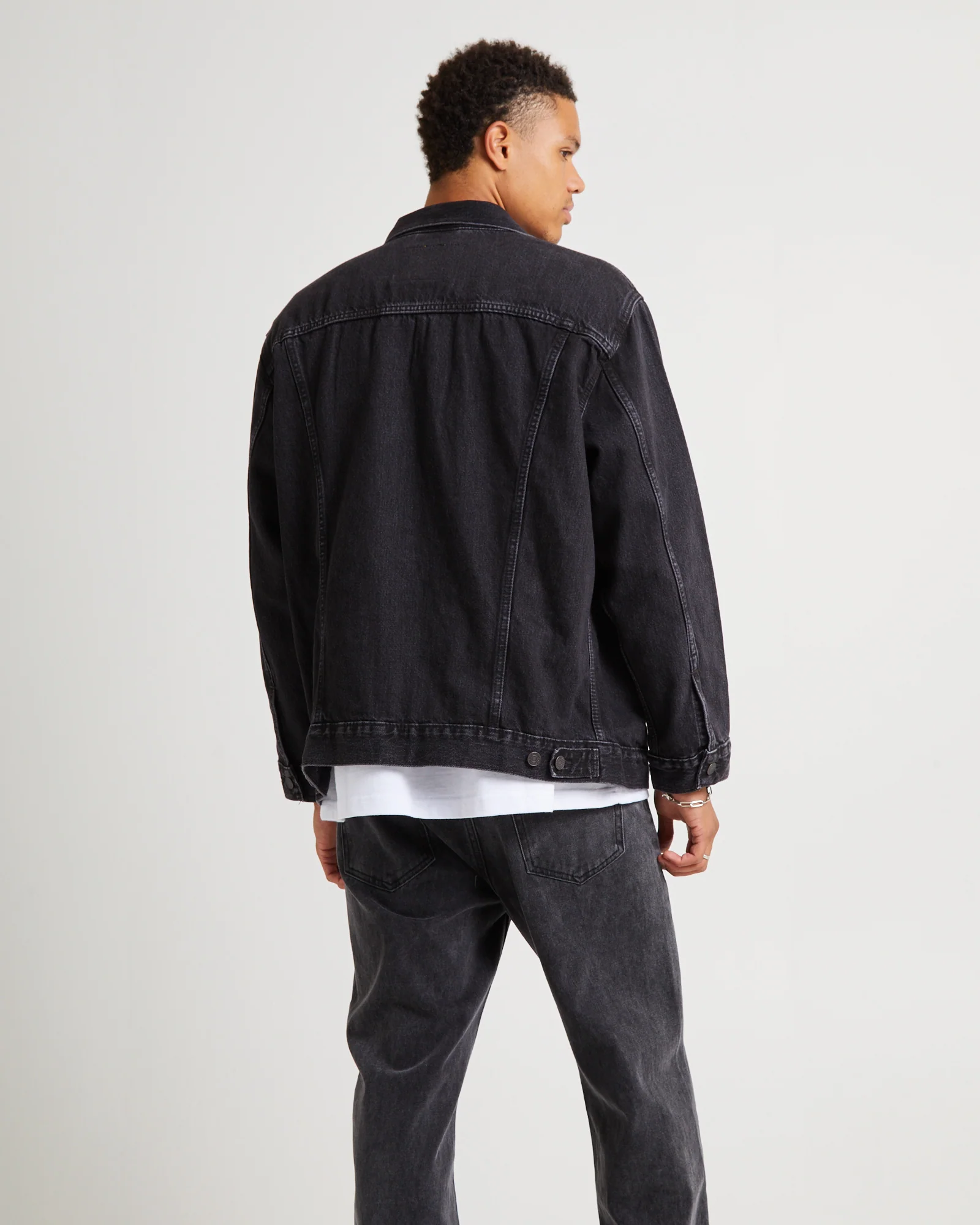 New Relaxed Fit Trucker Denim Jacket Superior - Image 2