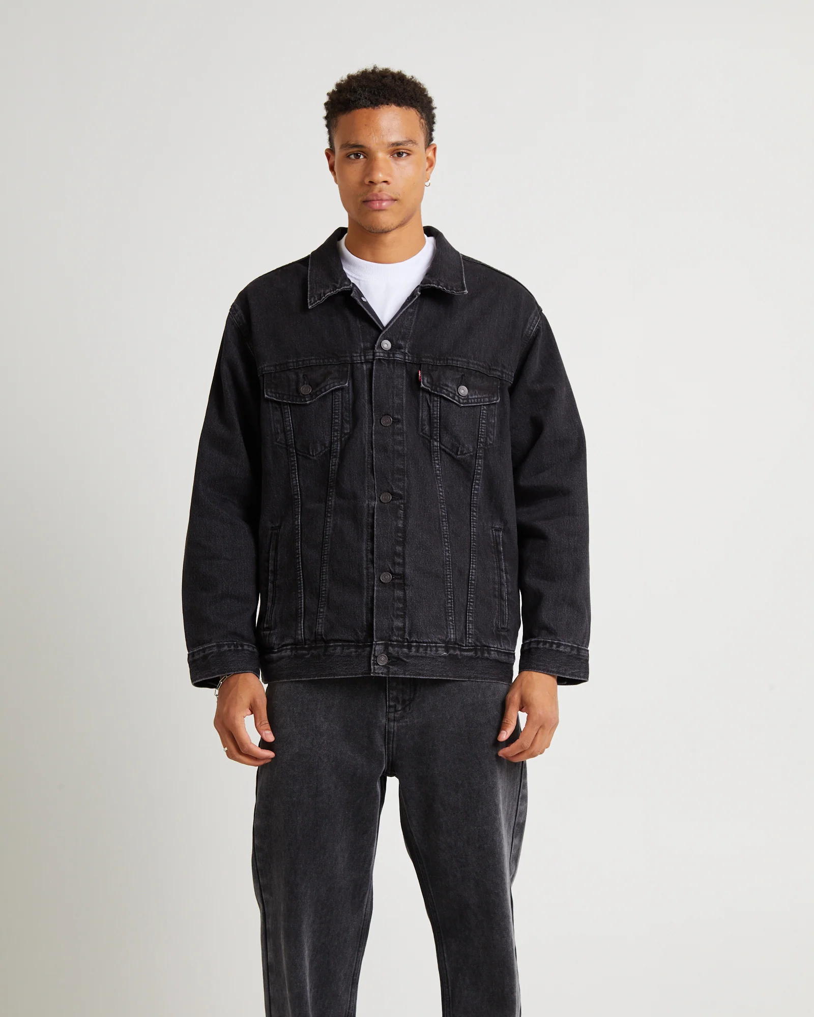 New Relaxed Fit Trucker Denim Jacket Superior - Image 3