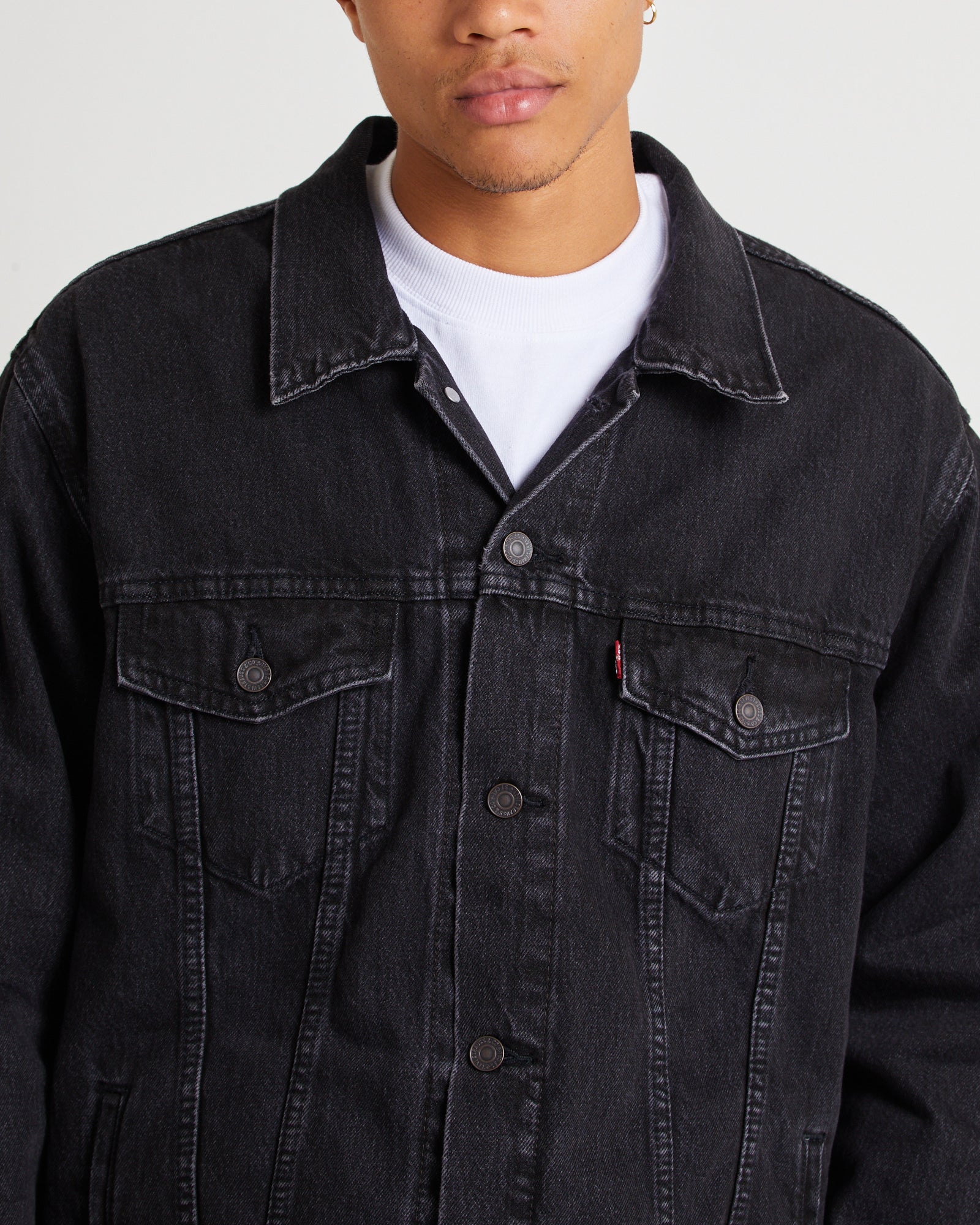 New Relaxed Fit Trucker Denim Jacket Superior - Image 5