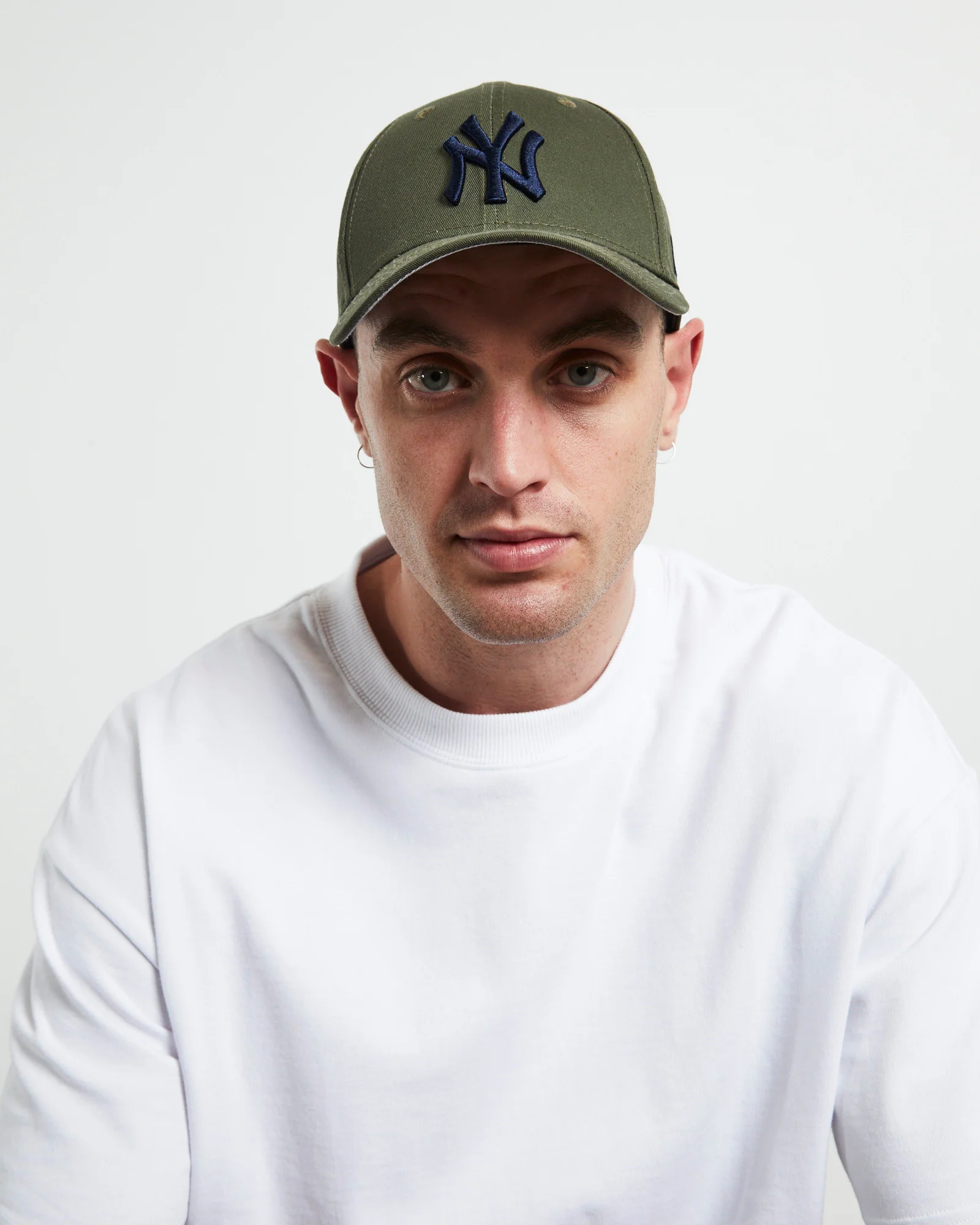 New York Yankees Cap Olive Green - Image 2