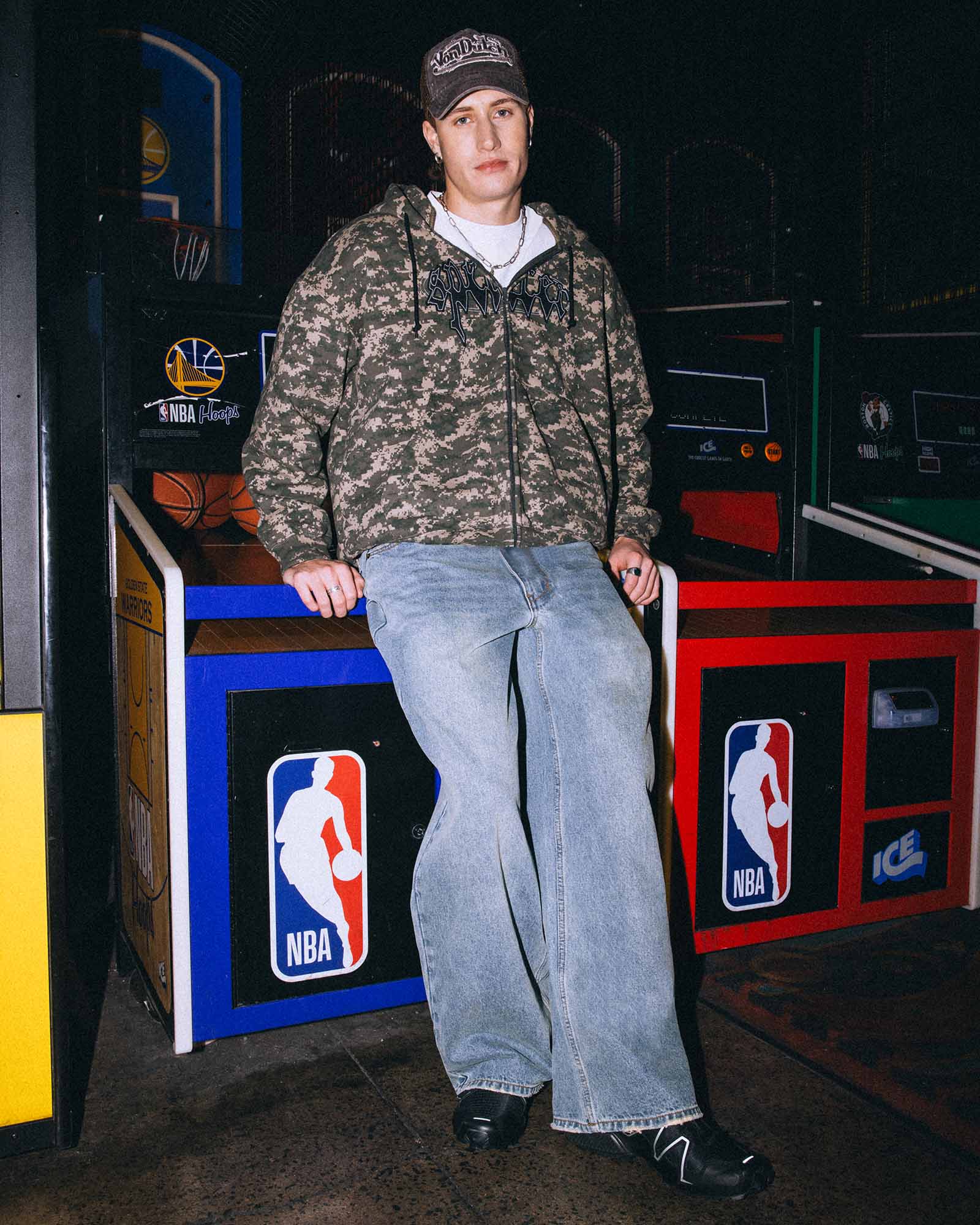 Nichols Camo Zip Hoodie - Image 2