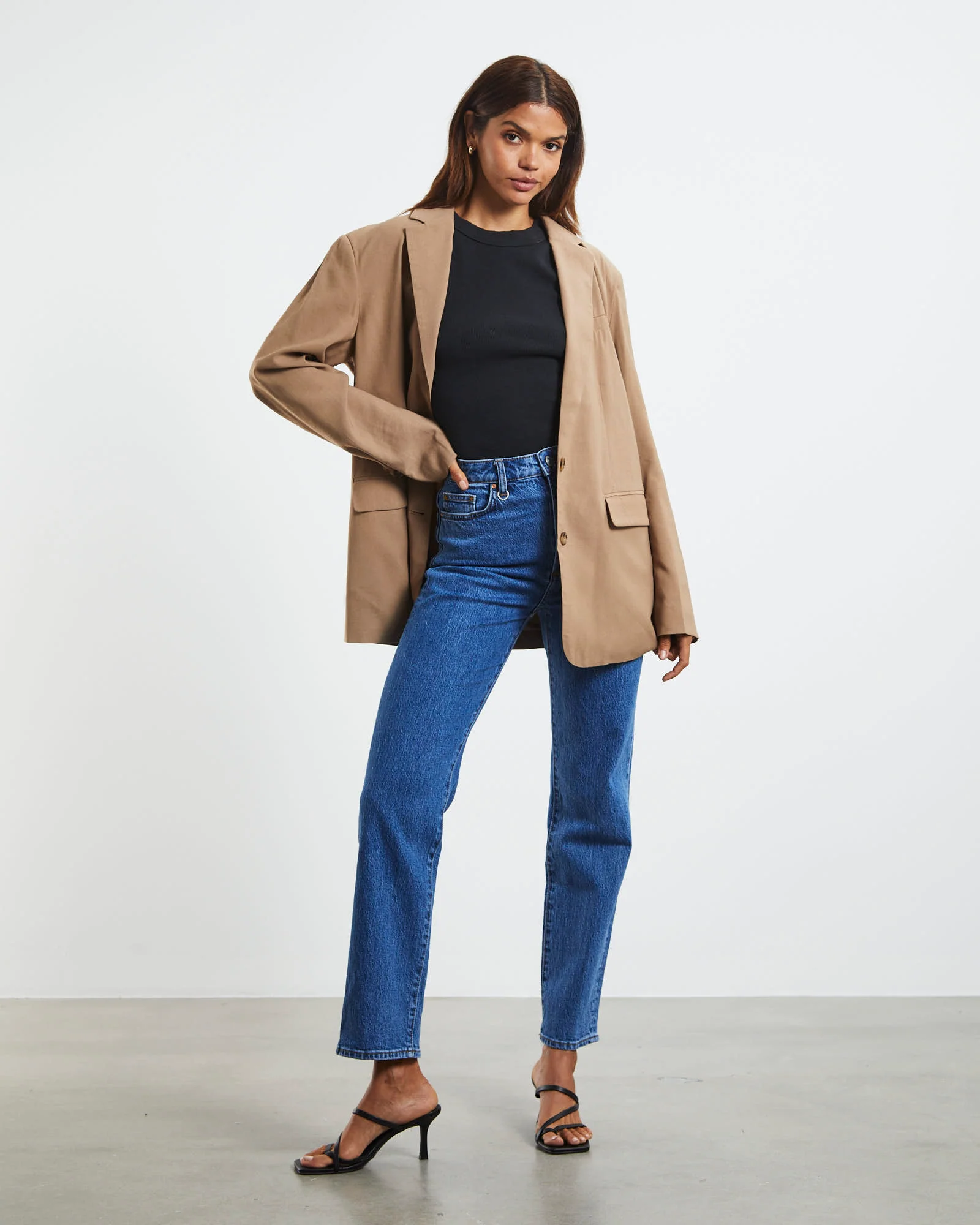 Nico Straight Denim Jeans French - Image 4