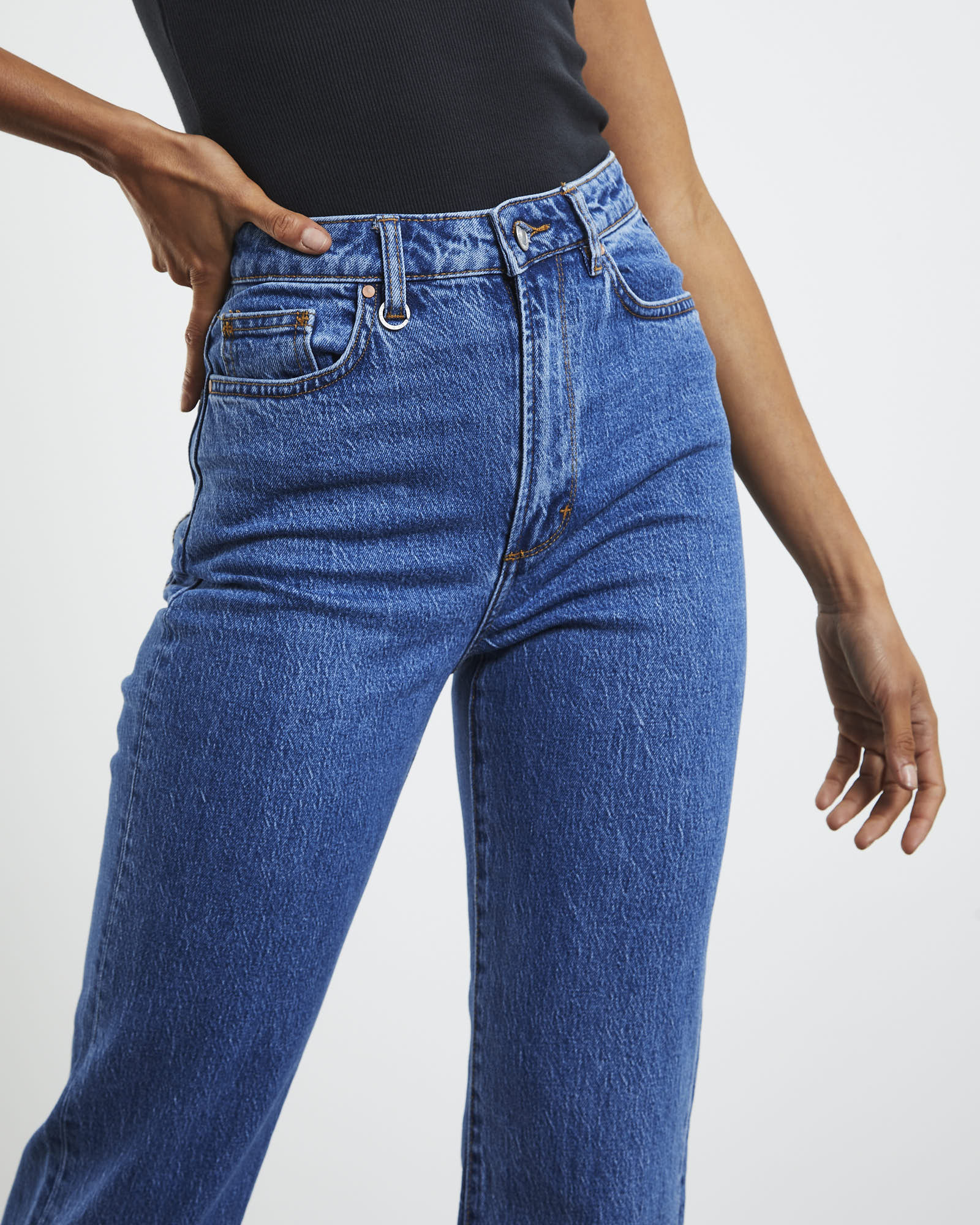 Nico Straight Denim Jeans French - Image 5