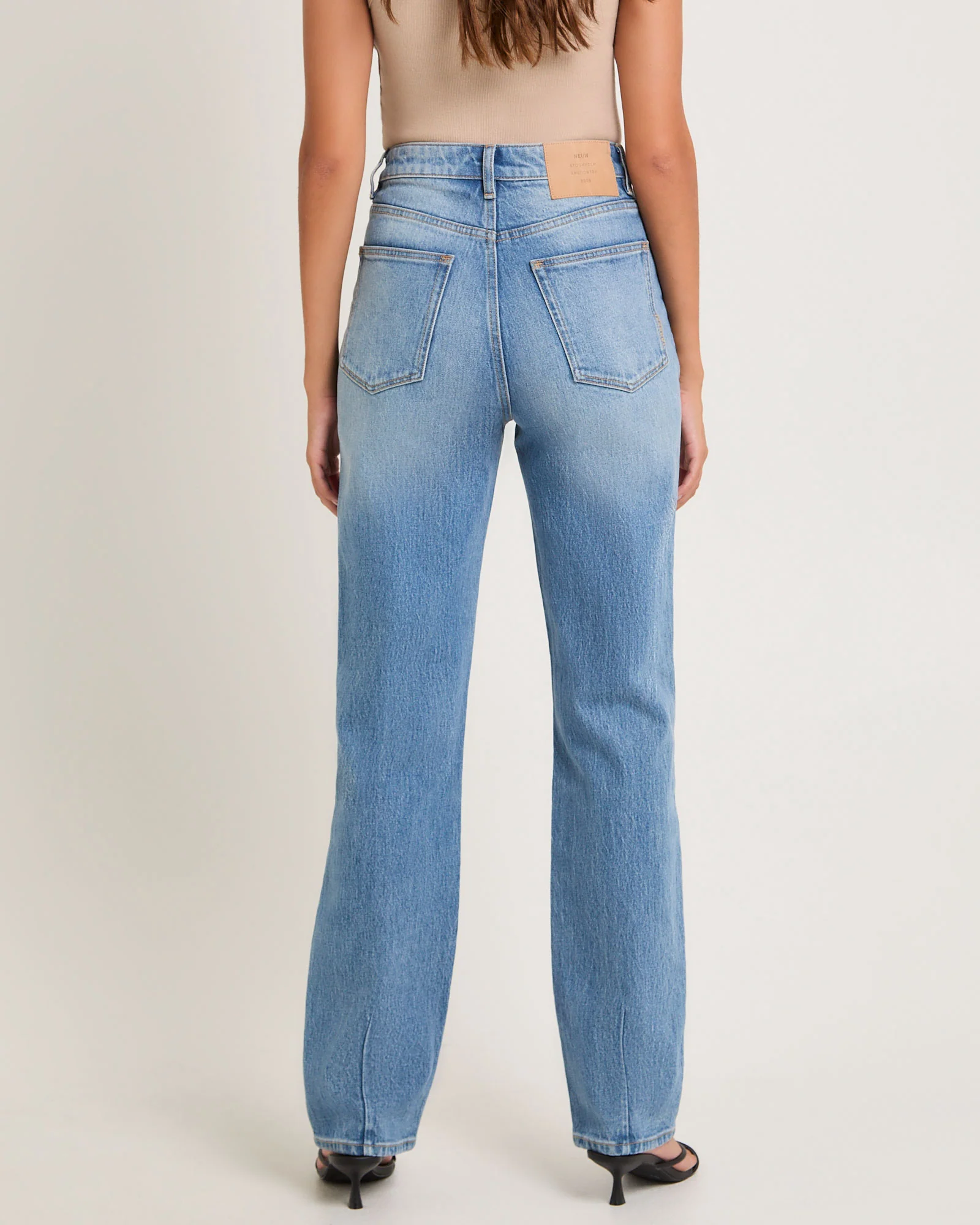 Nico Straight Denim Jeans - Image 2