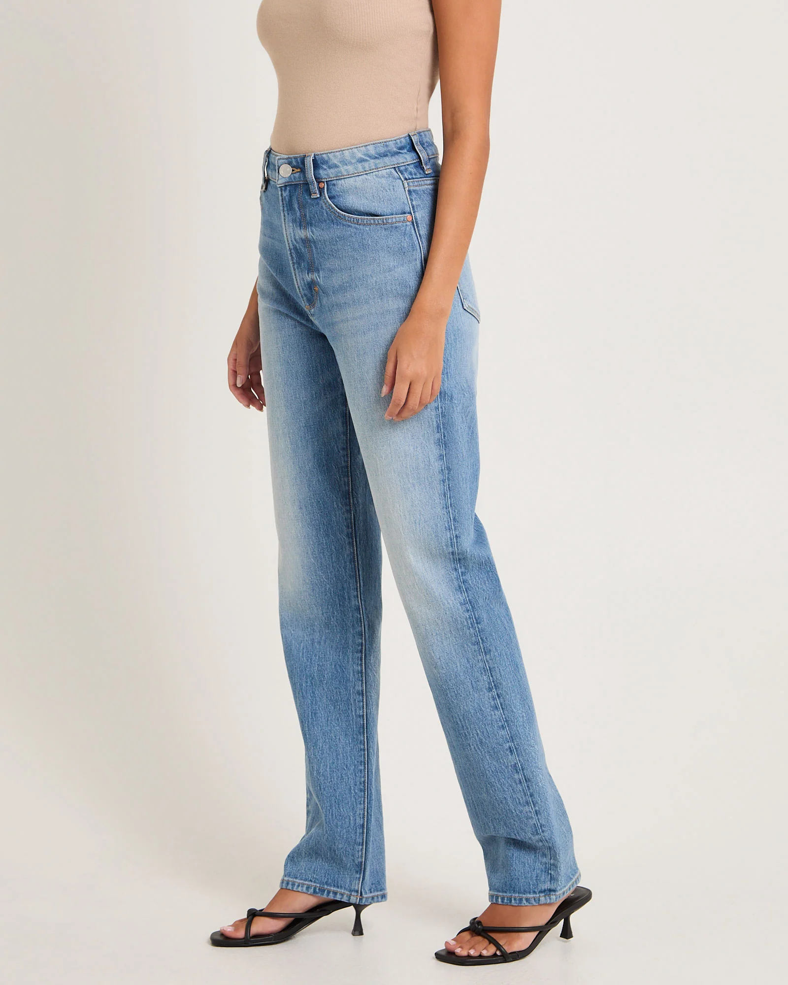 Nico Straight Denim Jeans - Image 4