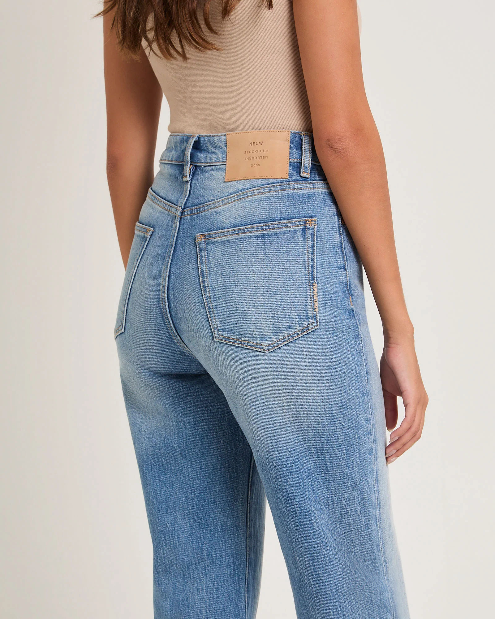 Nico Straight Denim Jeans - Image 5