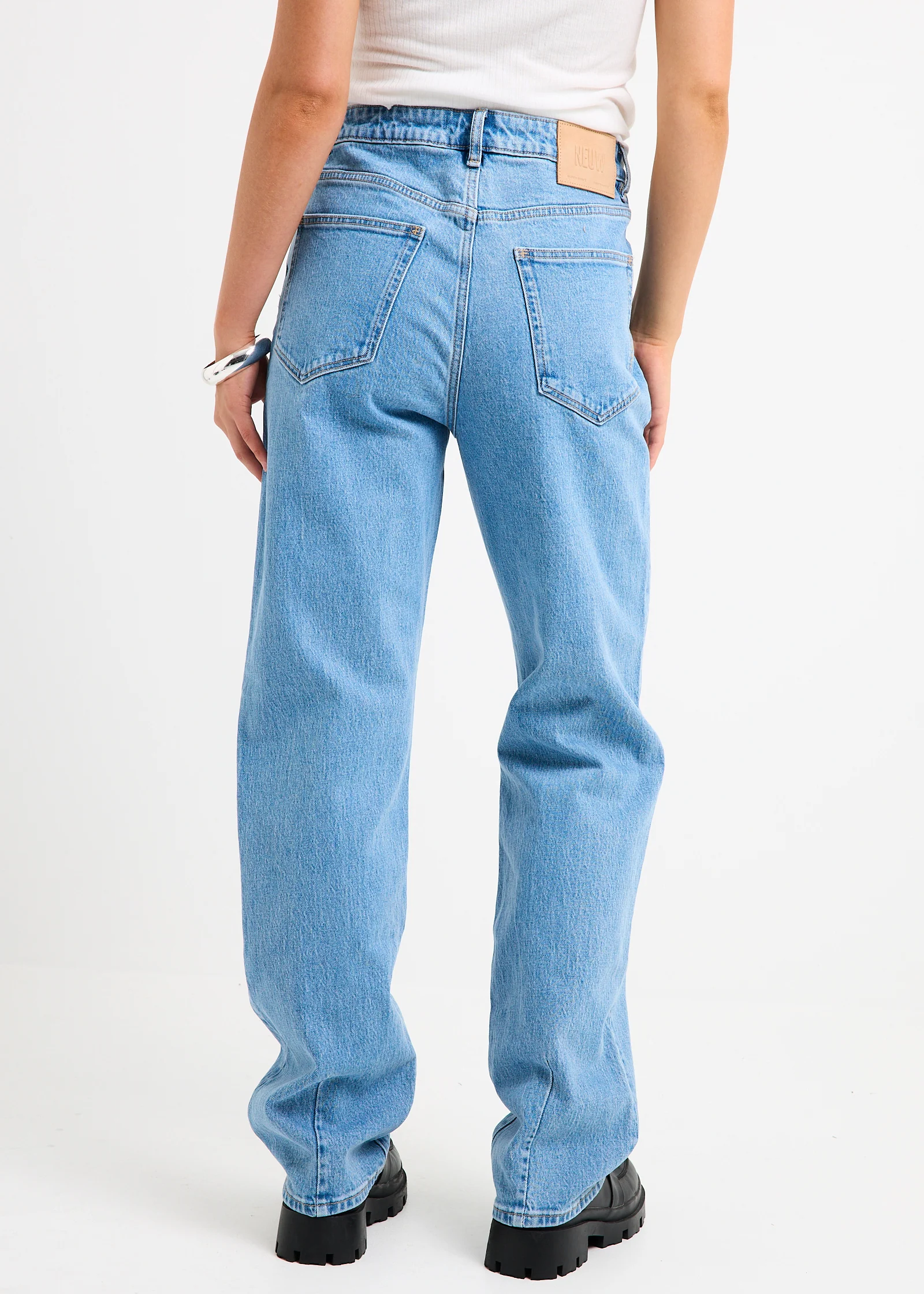Nico Straight Denim Jeans - Image 3