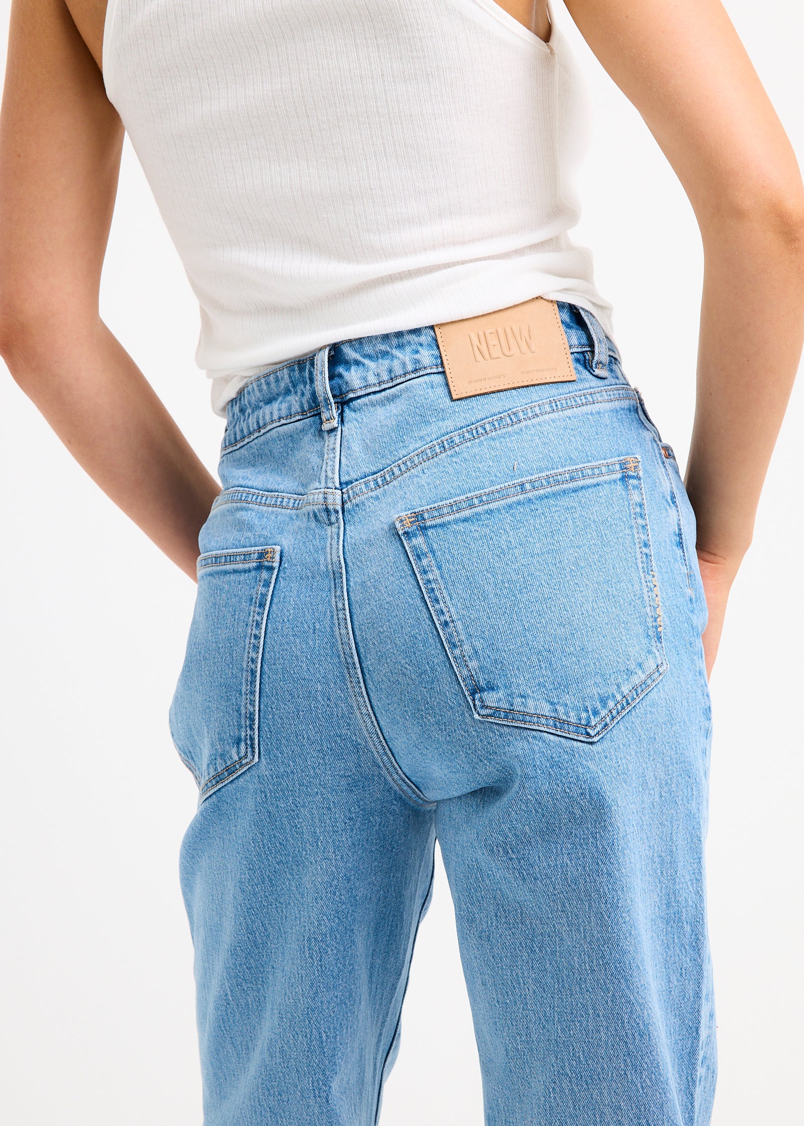 Nico Straight Denim Jeans - Image 5