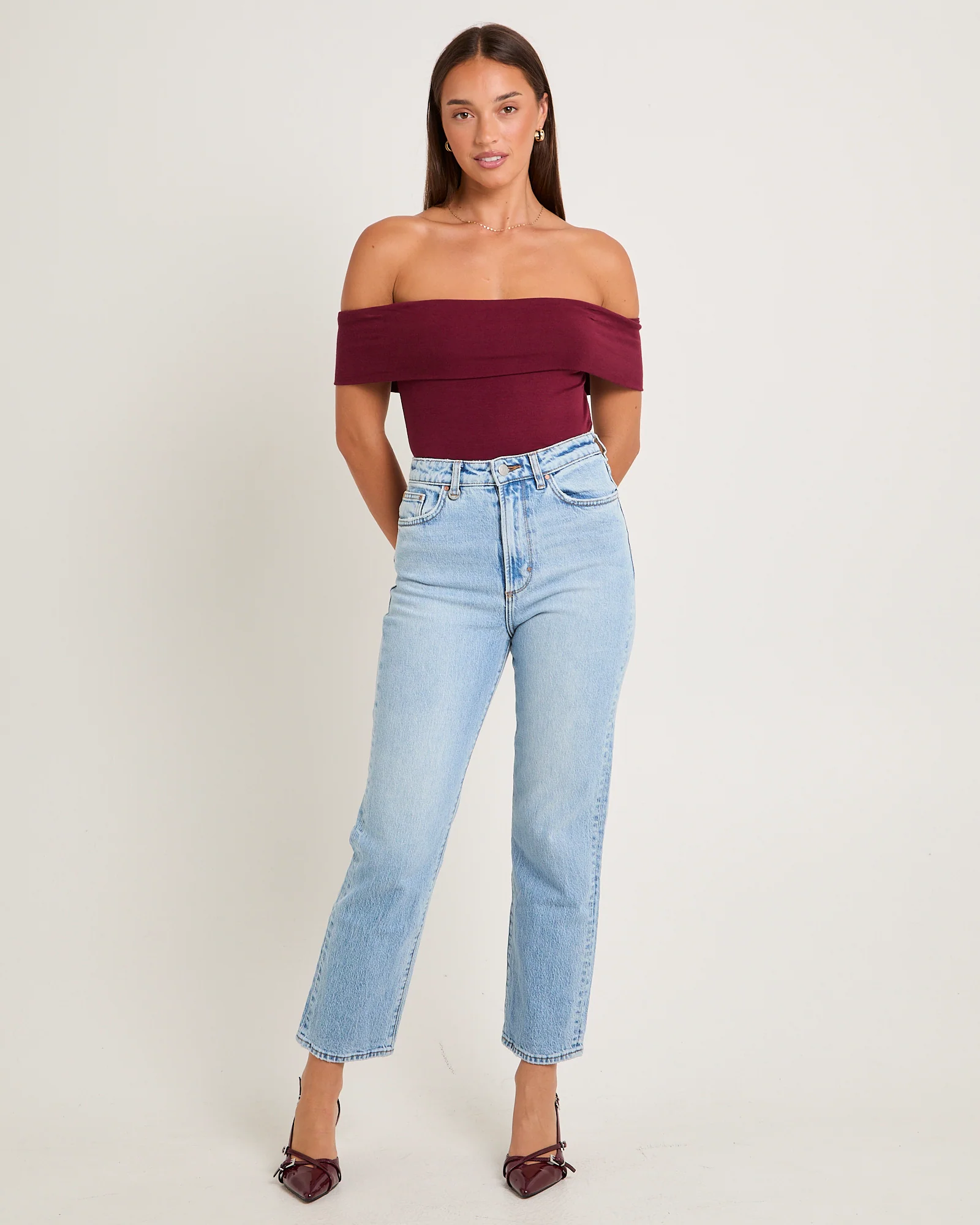 Nico Straight Denim Jeans - Image 3