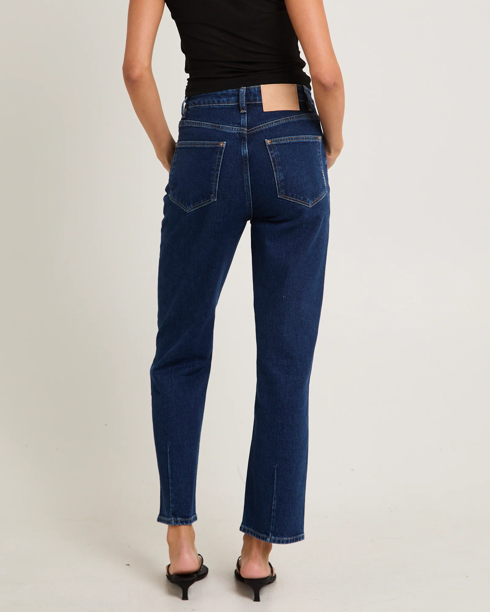 Nico Straight Denim Jeans - Image 2