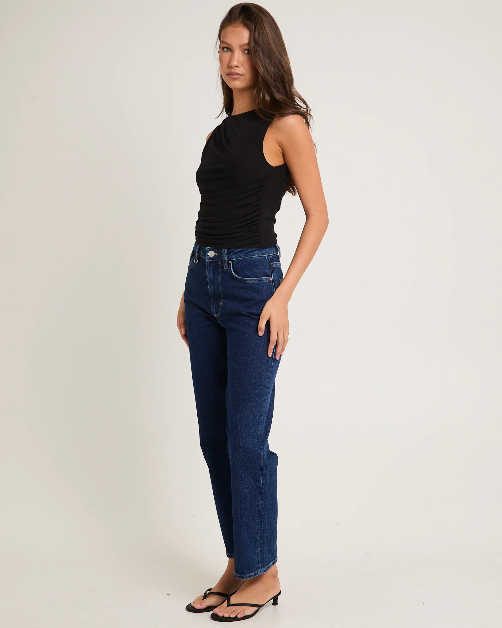 Nico Straight Denim Jeans - Image 4