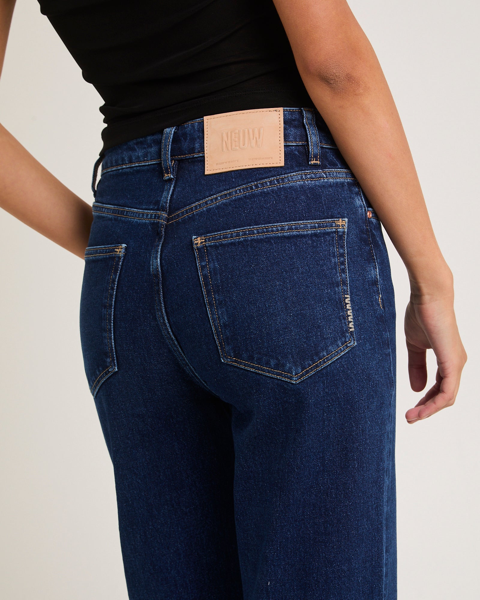 Nico Straight Denim Jeans - Image 5