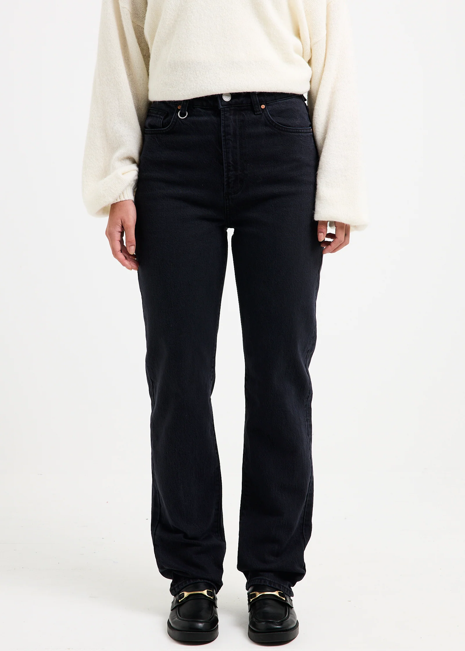 Nico Straight Denim Jeans - Image 2