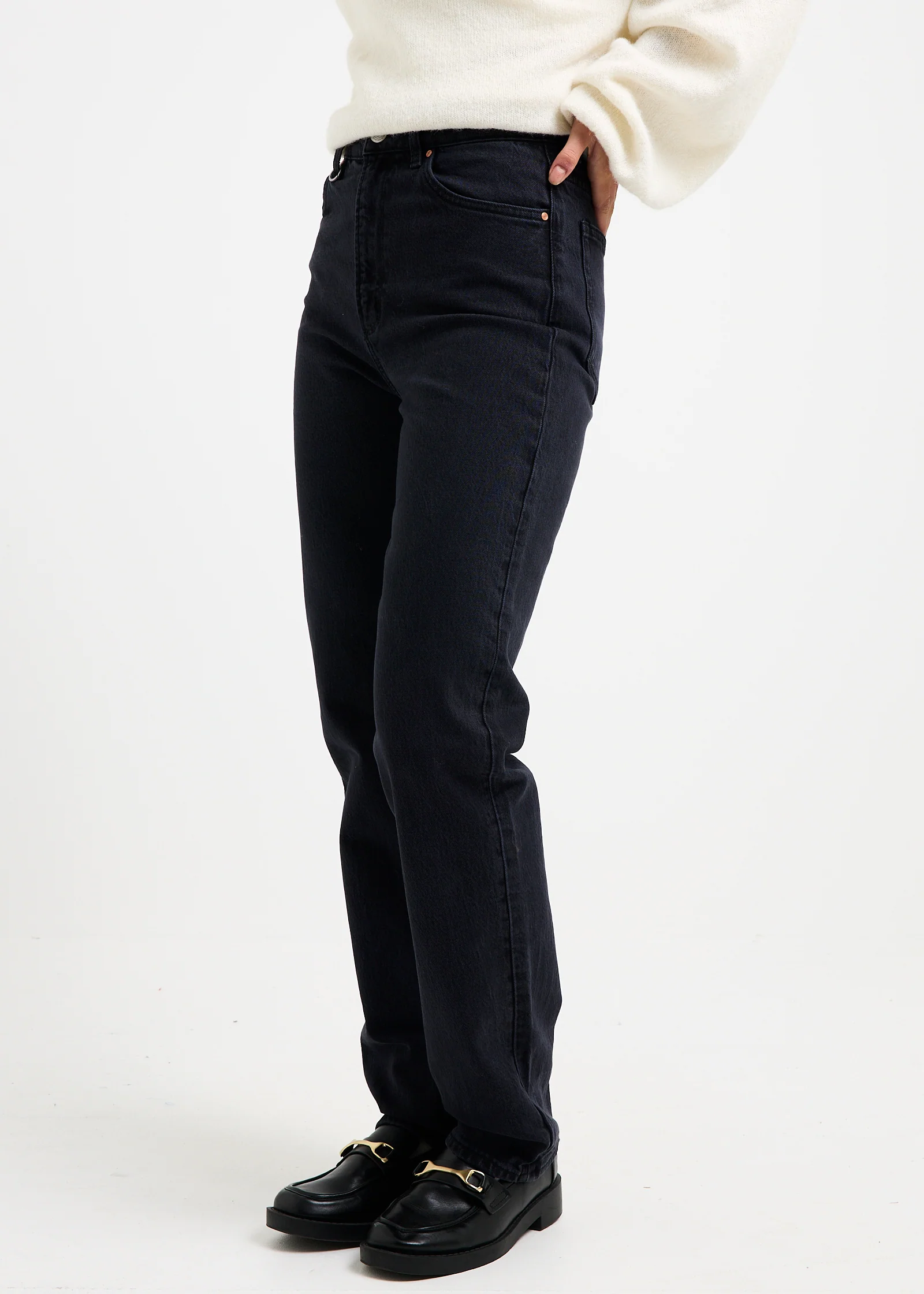 Nico Straight Denim Jeans - Image 4