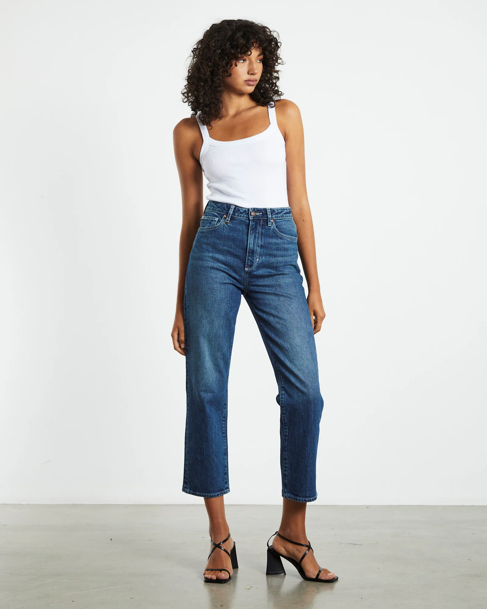 Nico Straight Jeans Isolation Blue - Image 4