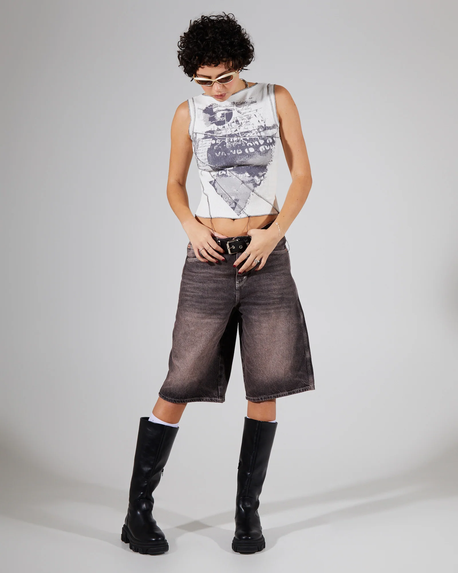 Nicola Denim Shorts - Image 2
