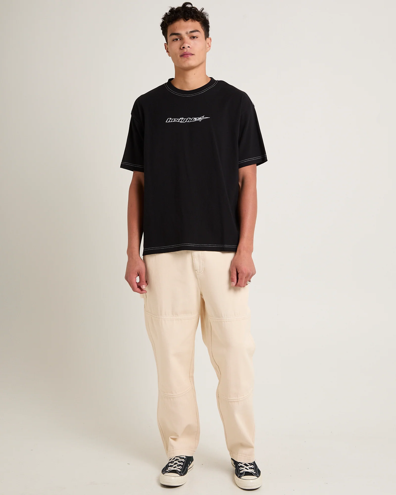 Nights Contrast T-Shirt - Image 3