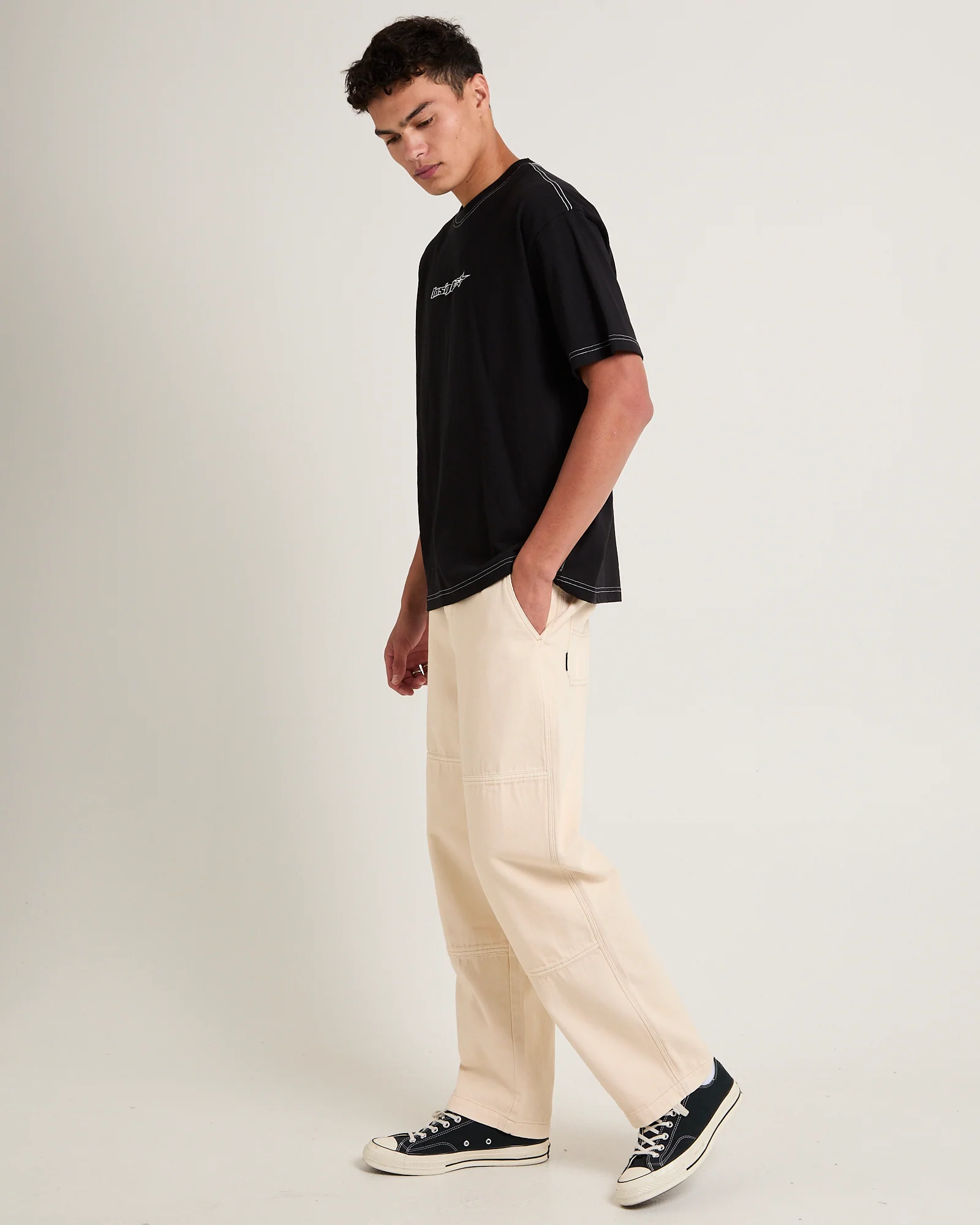 Nights Contrast T-Shirt - Image 4