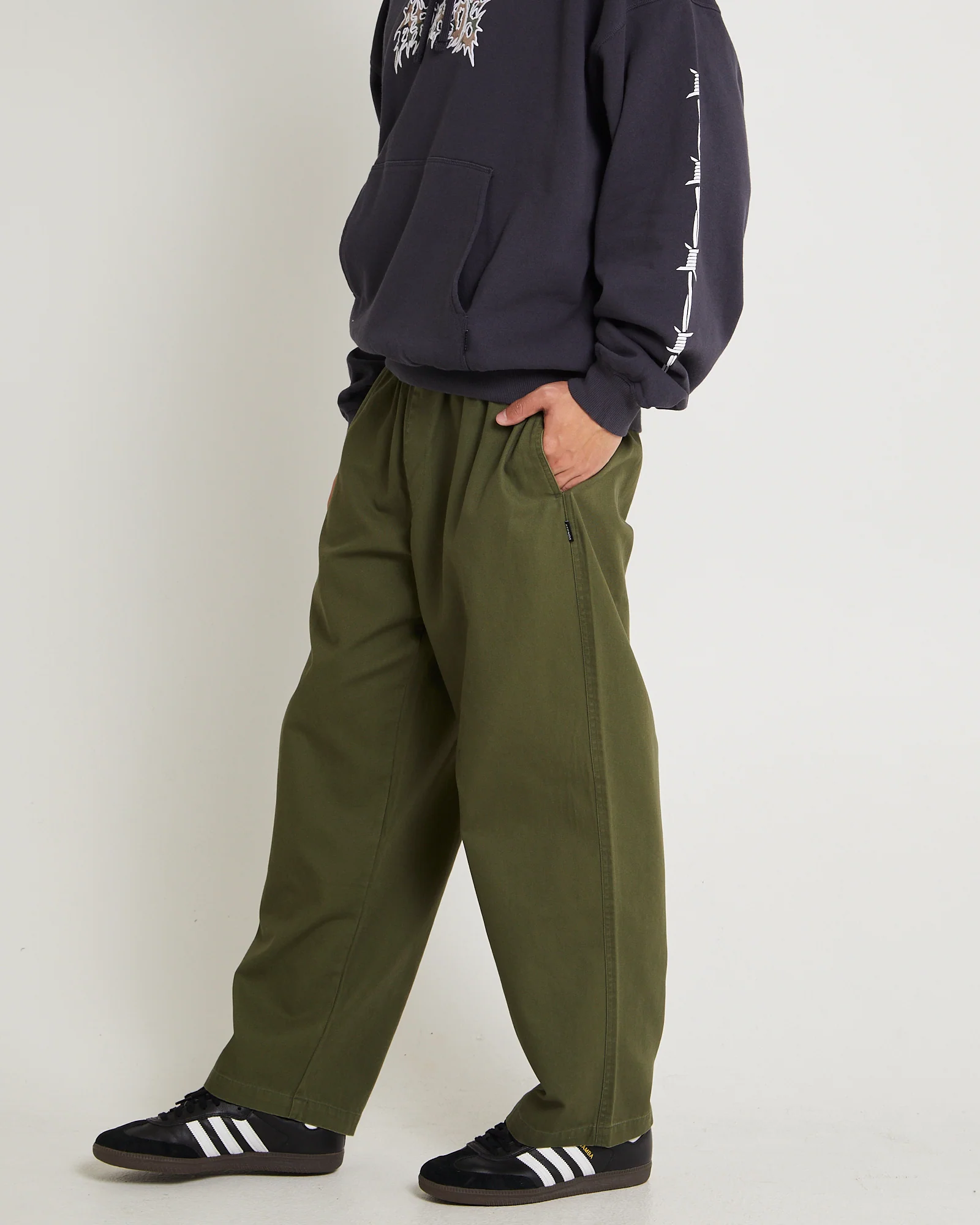 Ninety Eights Elastic Waist Pants - Image 2