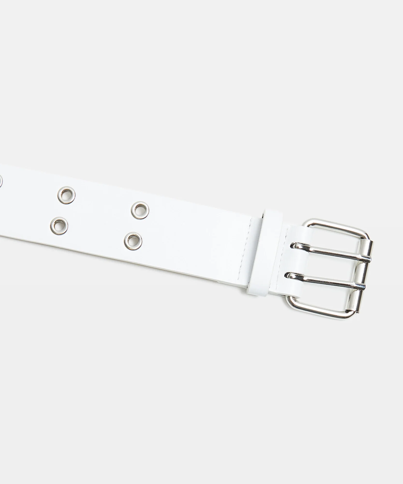 Nitro Double Eyelet Belt White - Image 2