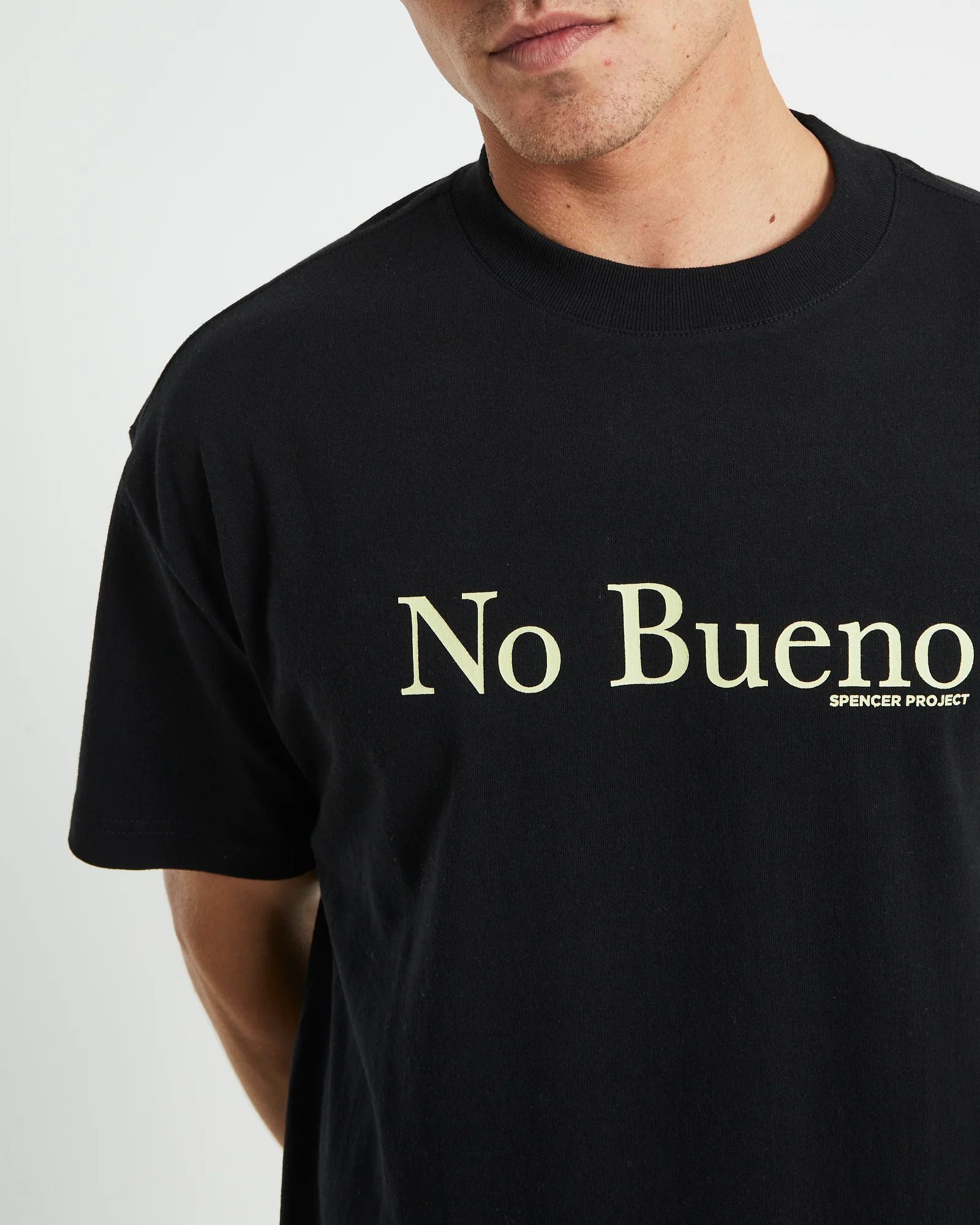 No Bueno Short Sleeve T-Shirt in Black - Image 6