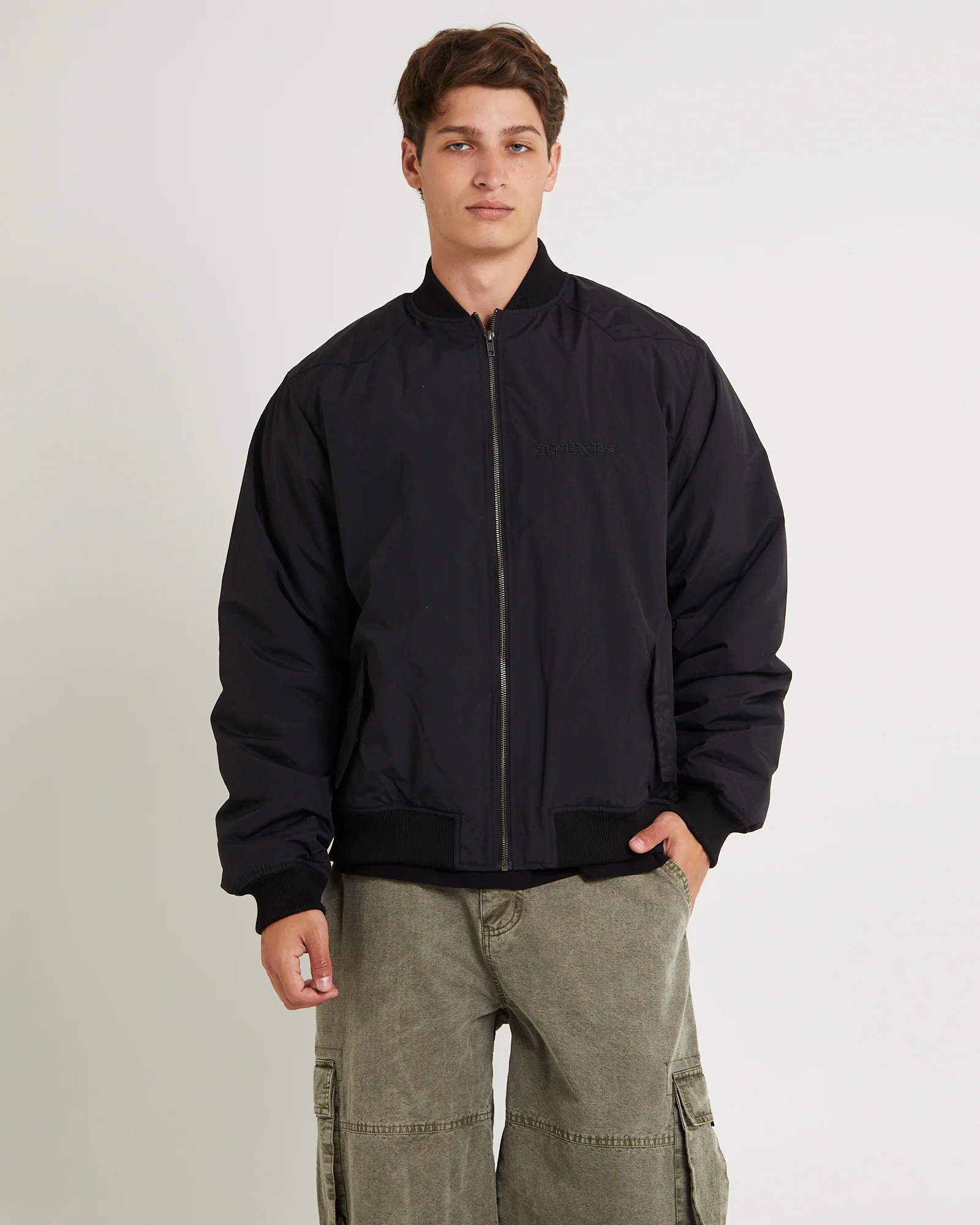 No More Bombs Bomber Jacket - Image 2