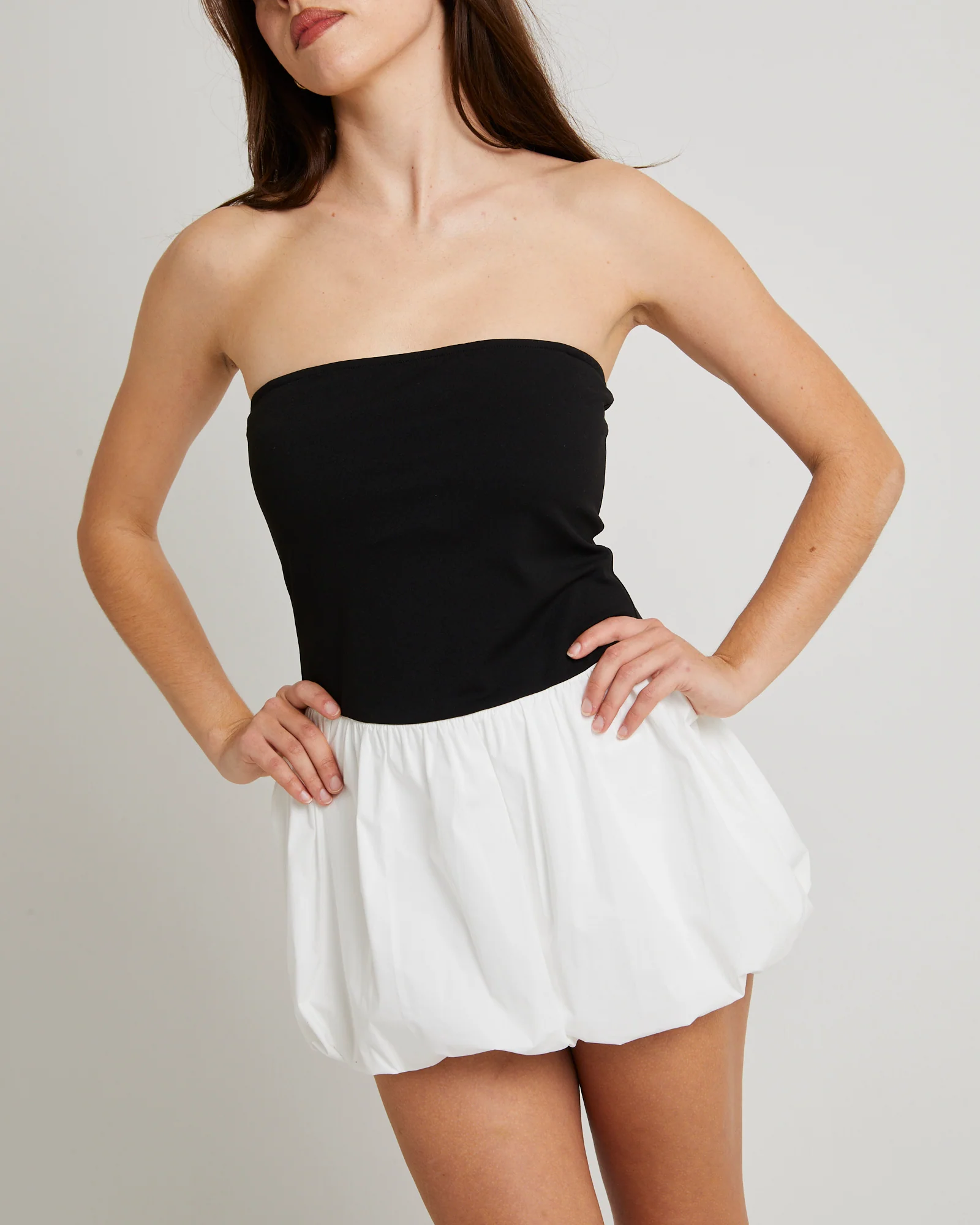 Nori Colour Block Bubble Dress - Image 5