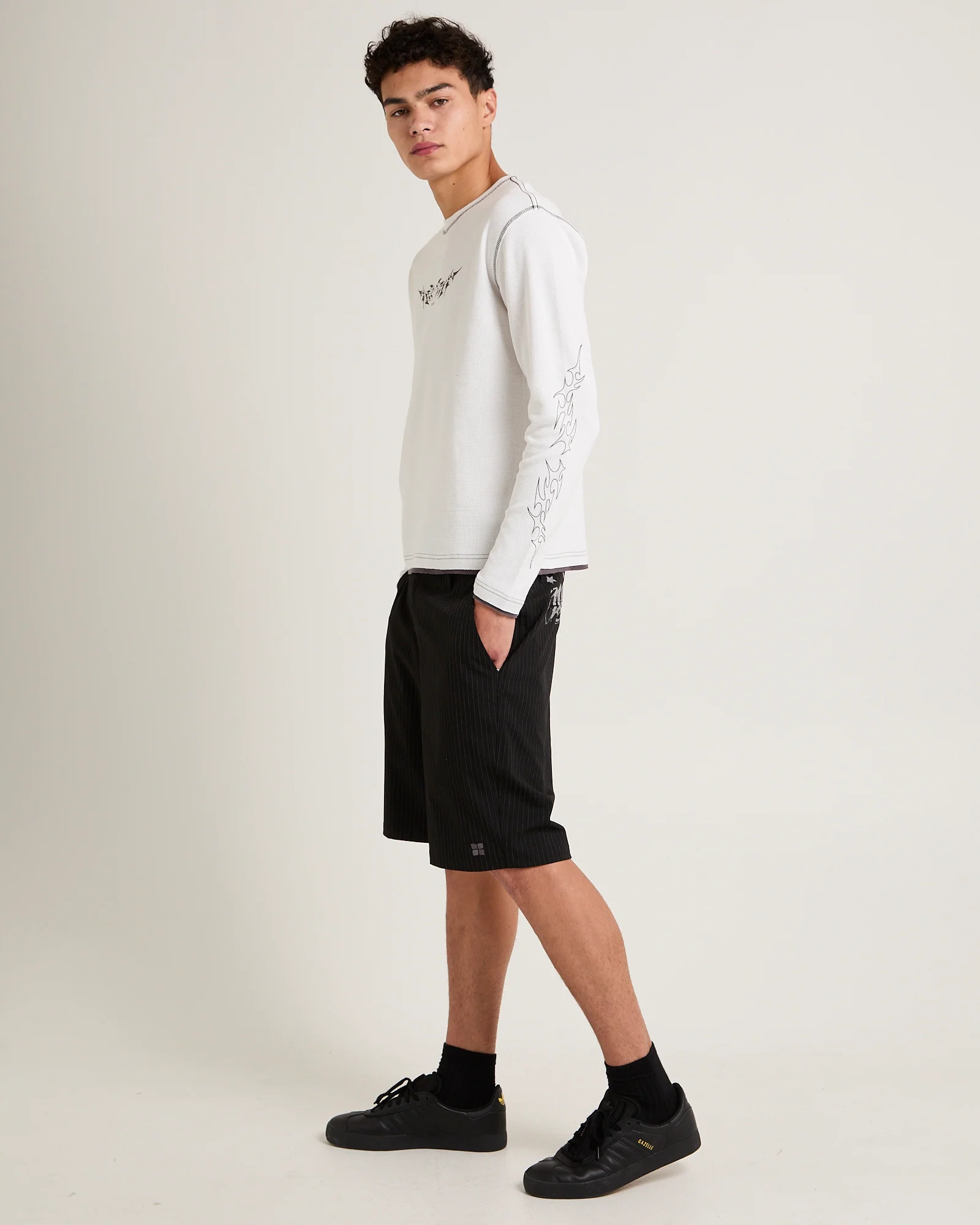 Nu Waffle Long Sleeve T-Shirt - Image 4