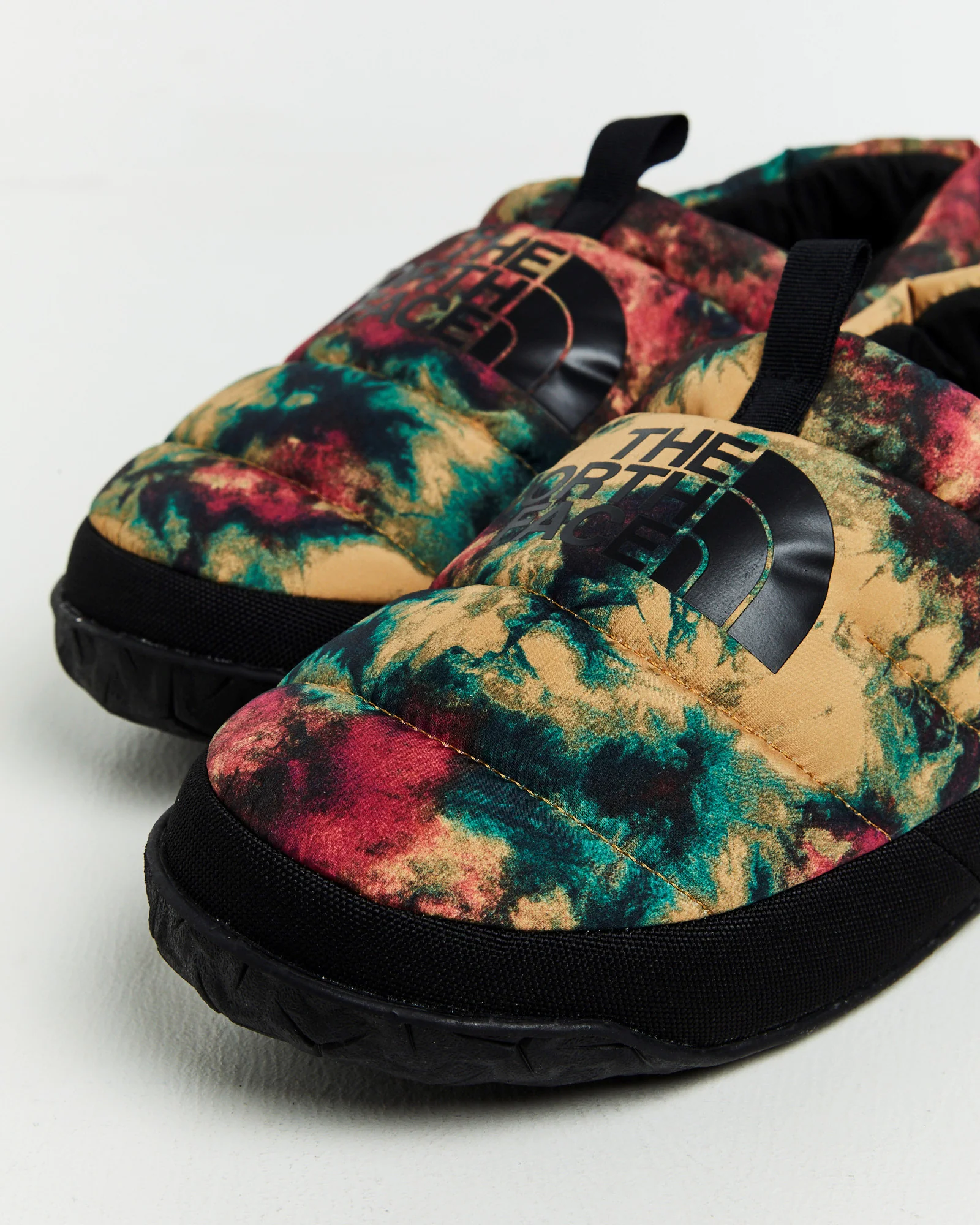 Nuptse Mules Tan/Icedye/Black Multi - Image 4