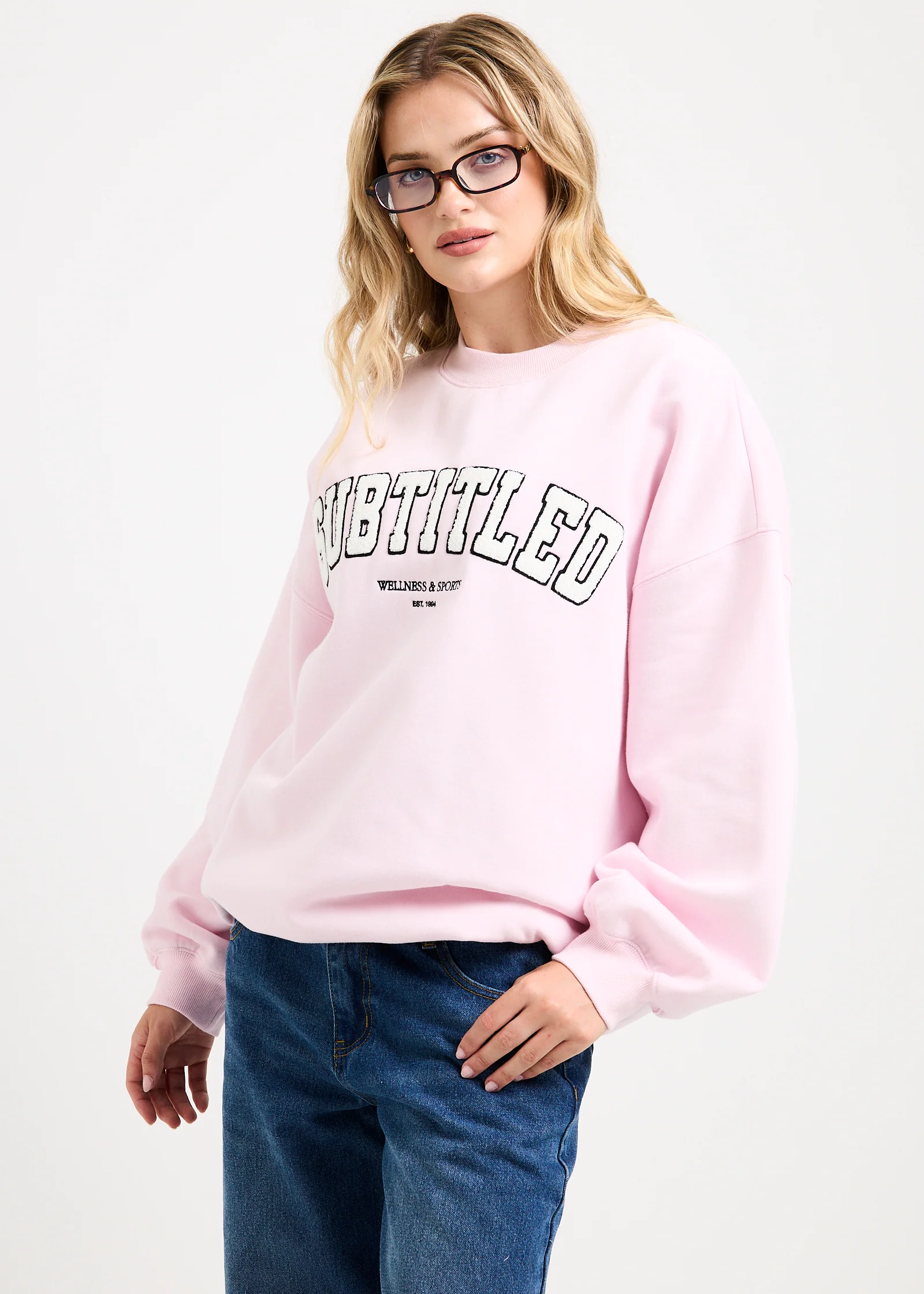 NYC Oversized Crew Neck Jumper - Image 4