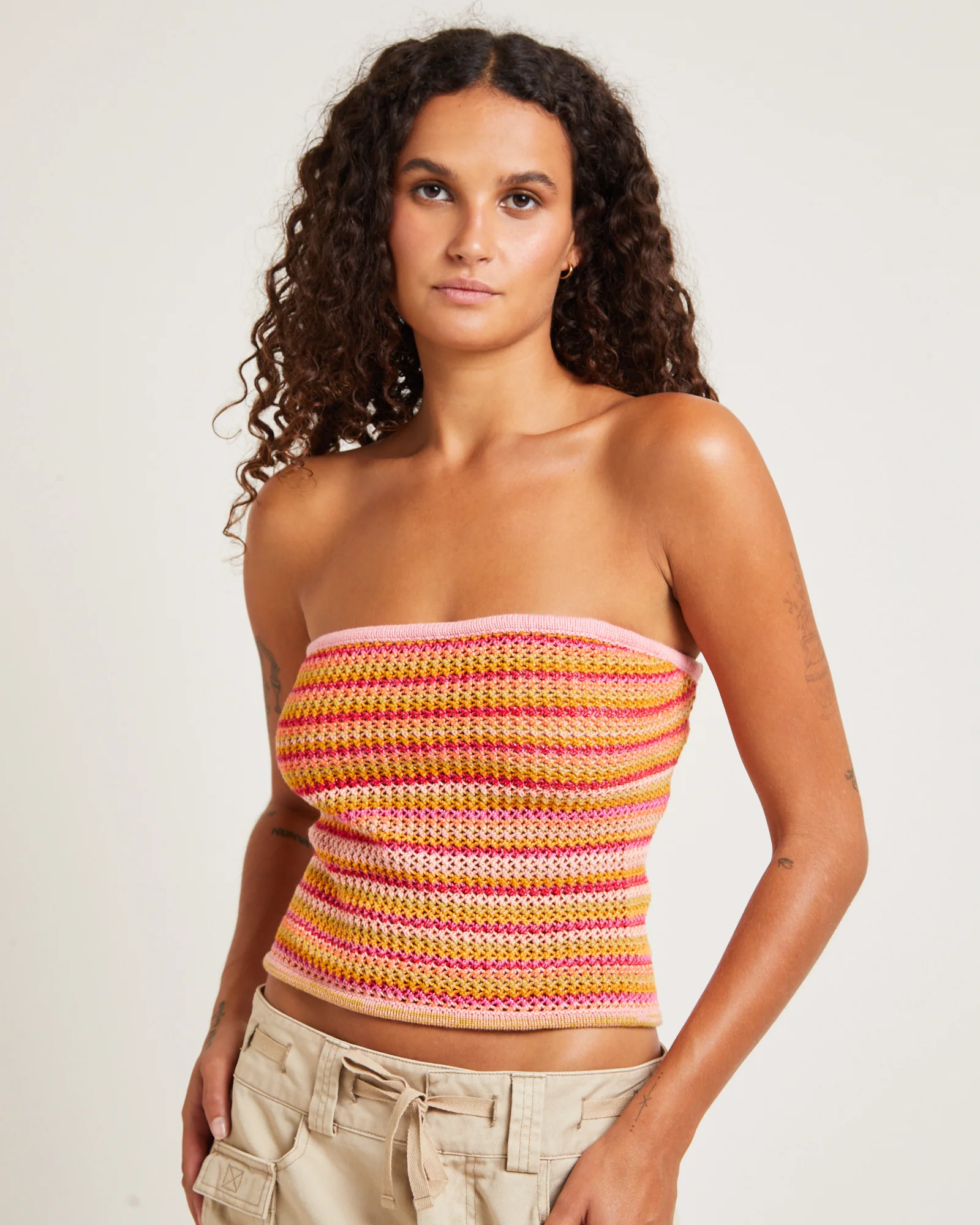 Oasis Crochet Tube Top Ombre - Image 5