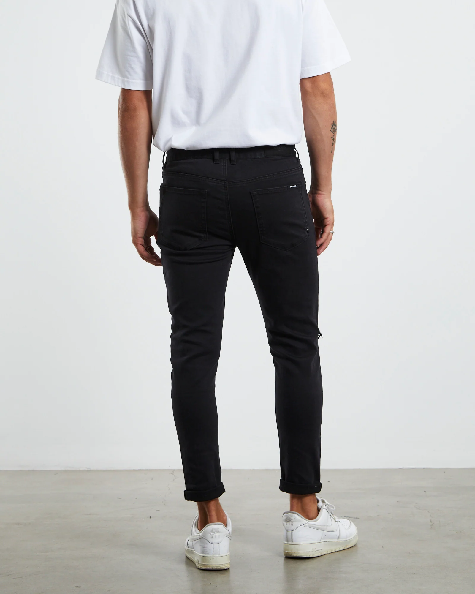 Offset Denim Jeans Base - Image 2