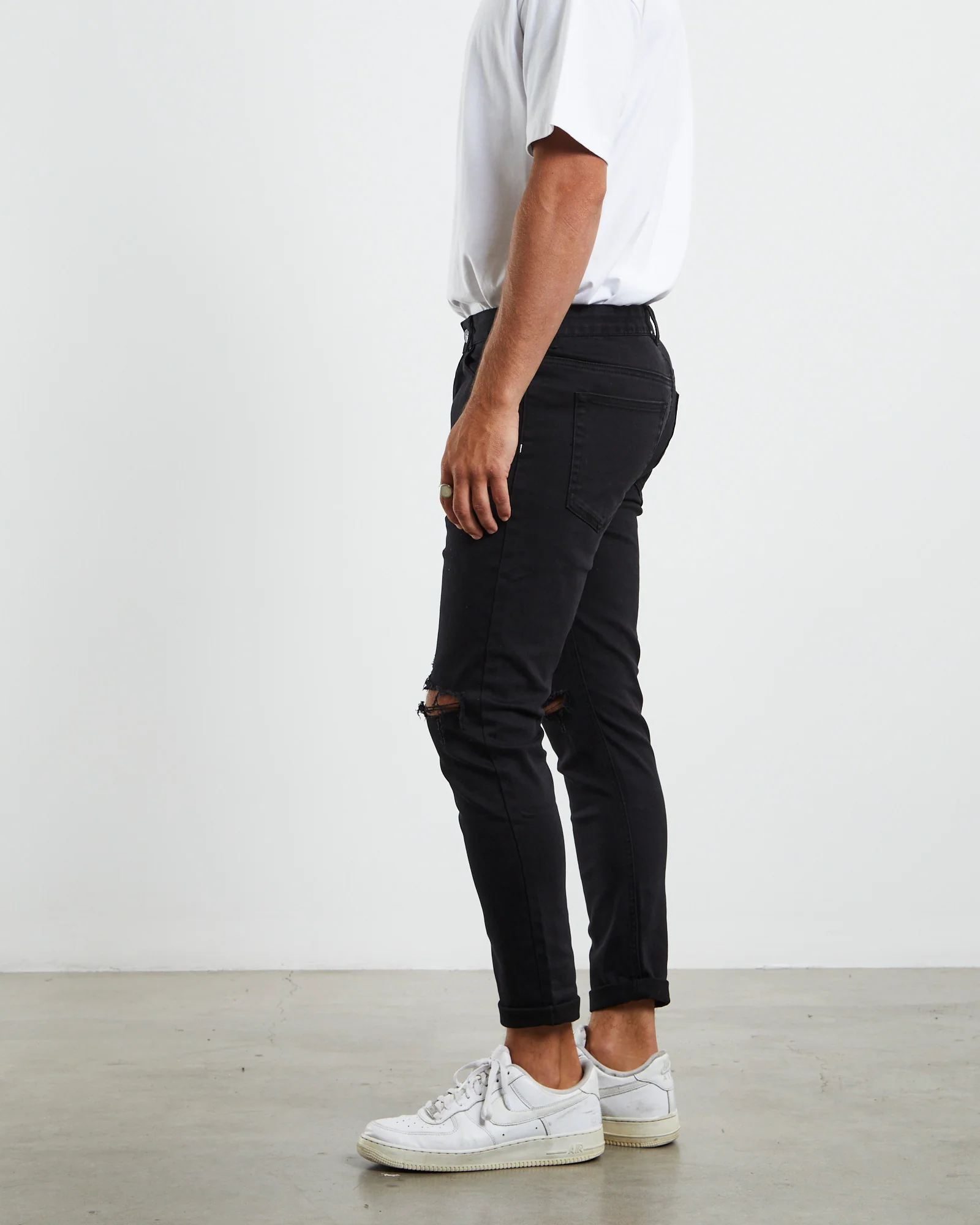 Offset Denim Jeans Base - Image 4