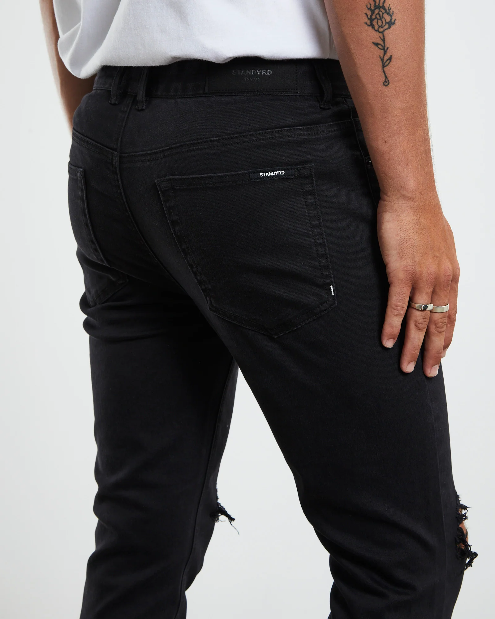 Offset Denim Jeans Base - Image 6